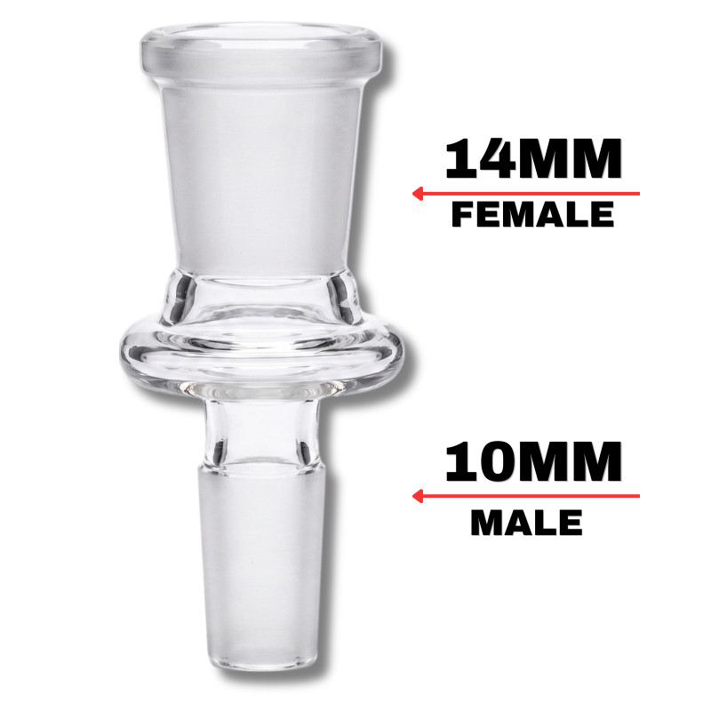 Glass Joint Adapter 18mm to 14mm 14mm to 10mm 10mm to 14mm Water Pipe Bong