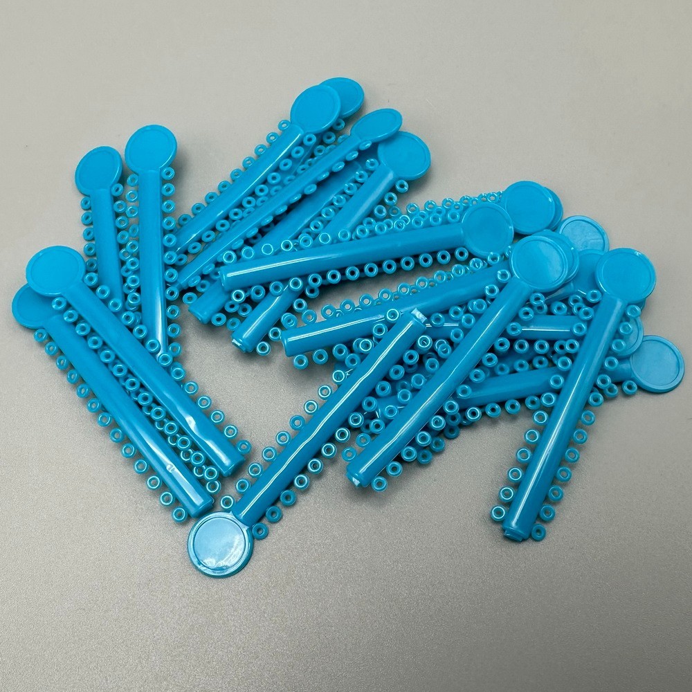 1040Pcs Dental Orthodontic Elastic Ligature Ties Rubber Bands for Brackets Brace