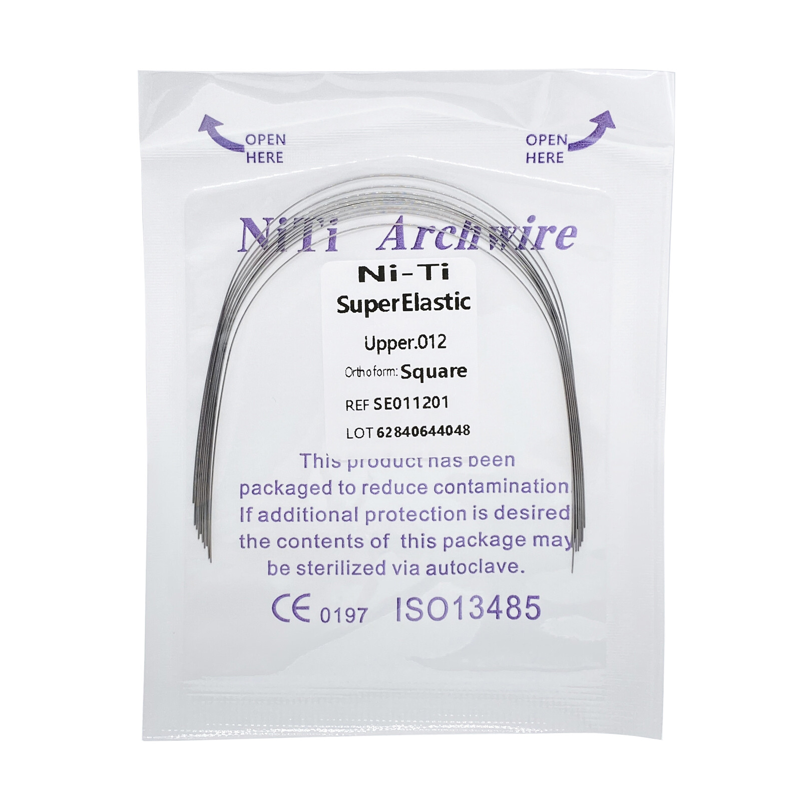 Dental Orthodontic Crimpable Hook Torque Spring Lingual Buttons Long Short Stop