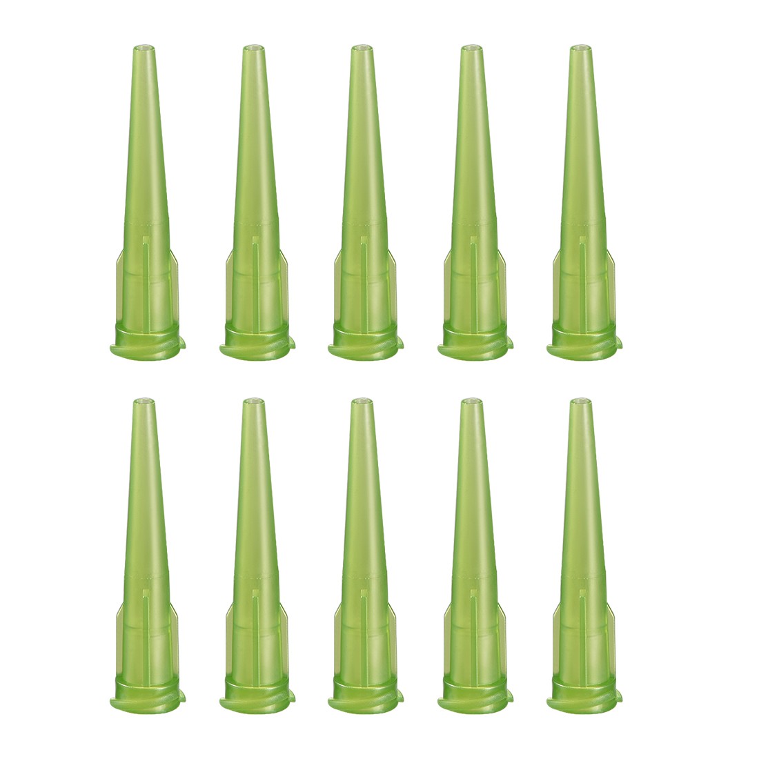 Industrial Blunt Tip Tapered Dispensing Fill Needle 14ga X 1.26″ Olive 10pcs
