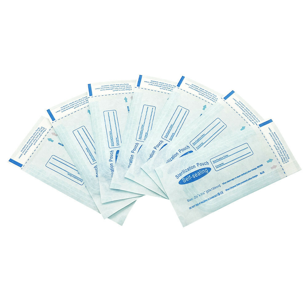 2.25″ x 5″ 200 Bags Dental Medical Self Seal Sterilization Pouches Seals