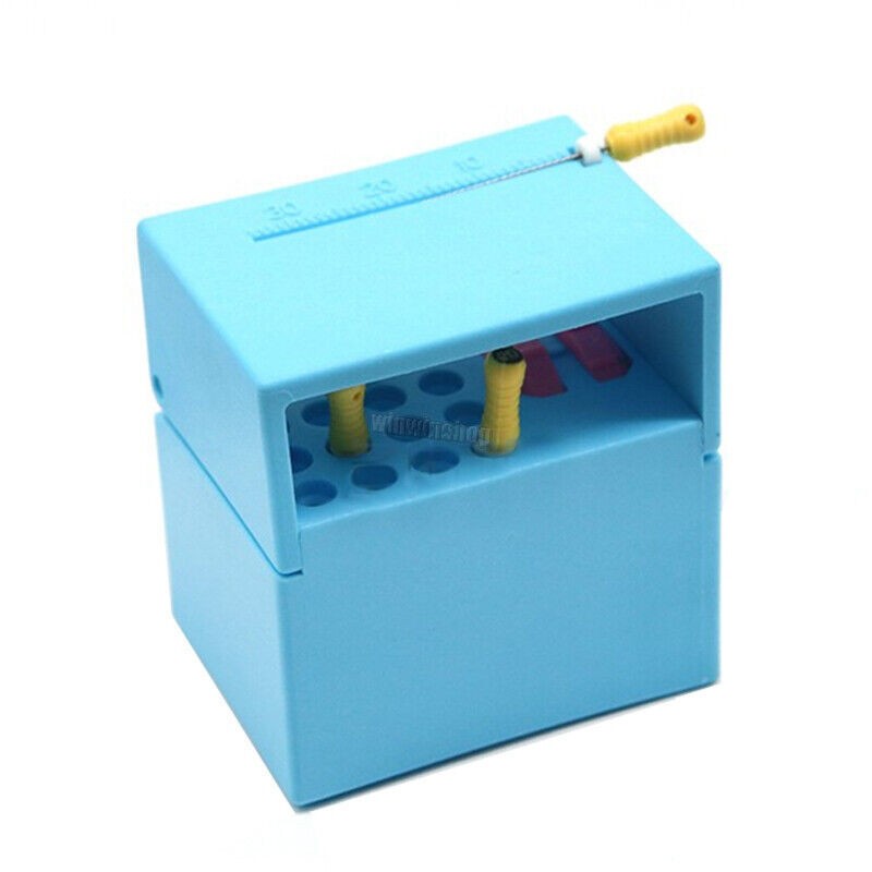 Dental Autoclavable Disinfection Root Canal 20 Holes Files Memory Count Holder