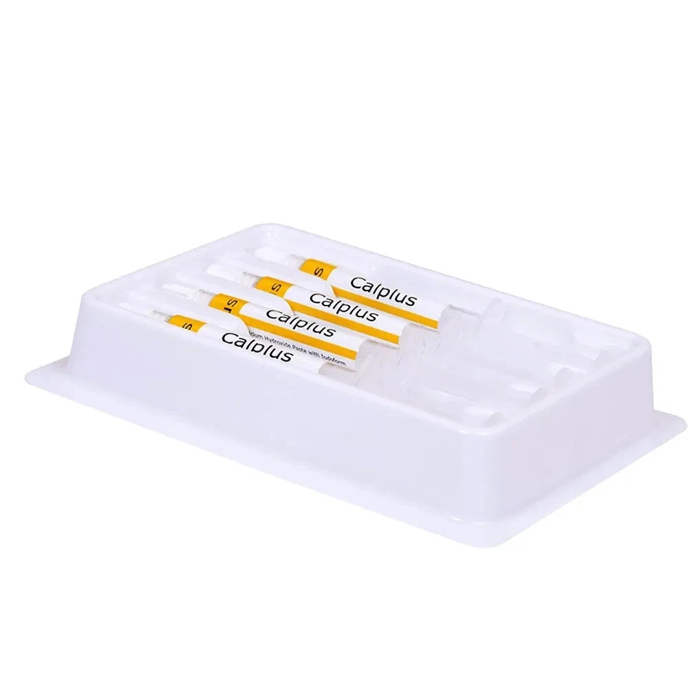 PREVEST DENPRO CALPLUS CALCIUM HYDROXIDE PASTE WITH IODOFORM 4x2gm FREE SHIPPING