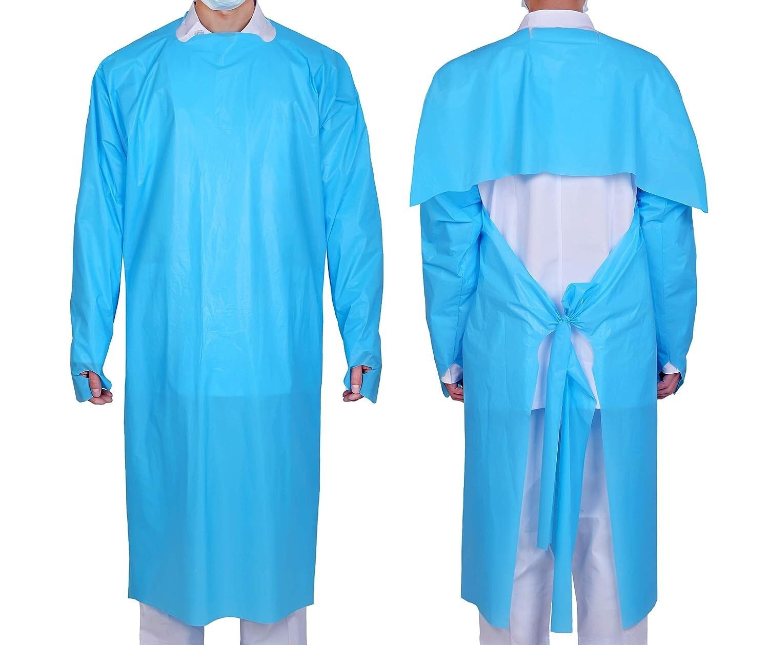 20pc – AAMI Level 3, Blue Protective Gown, FDA 510(K)