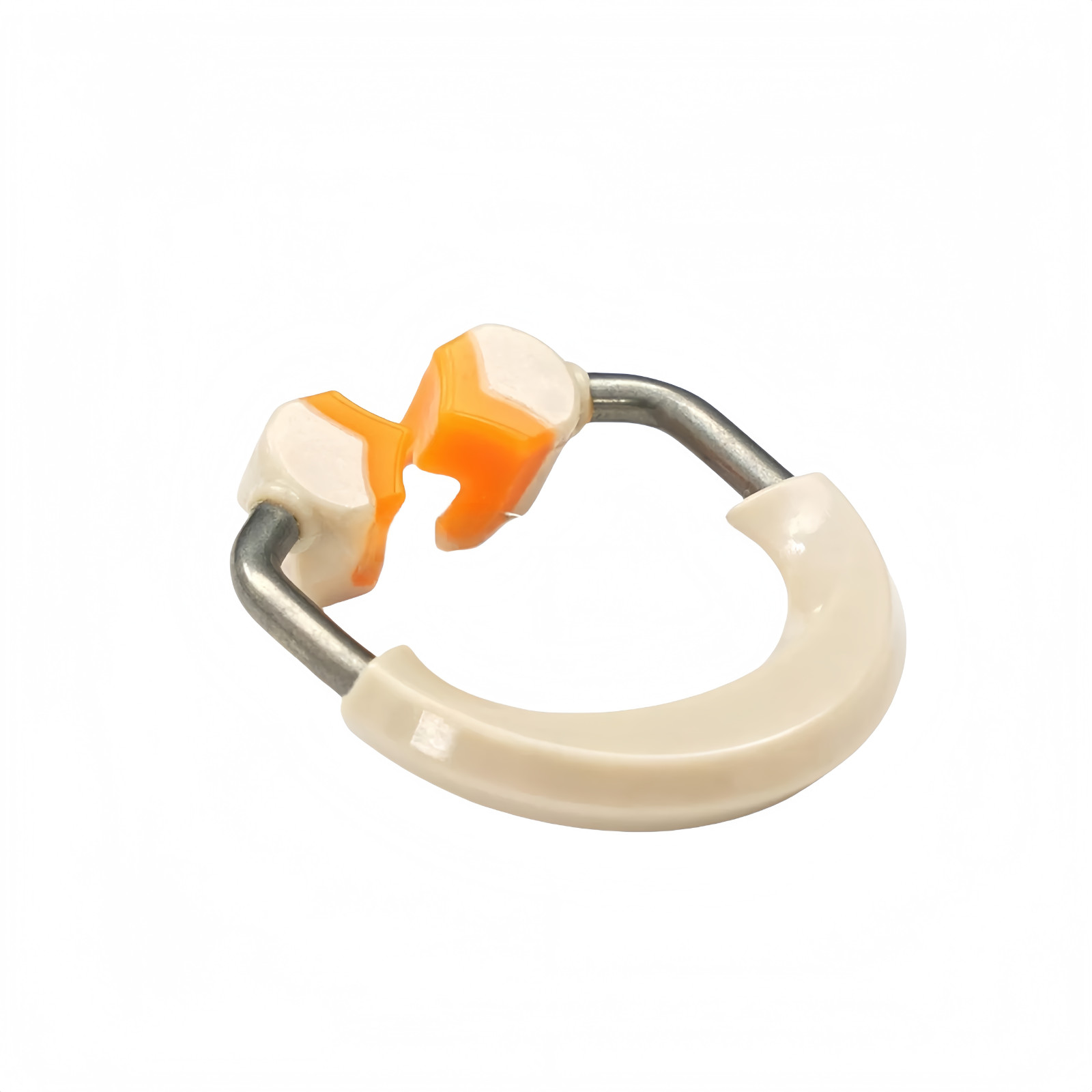 Dental Ortho Sectional Matrix System Nickel Titanium Alloy Matrices Clip Ring