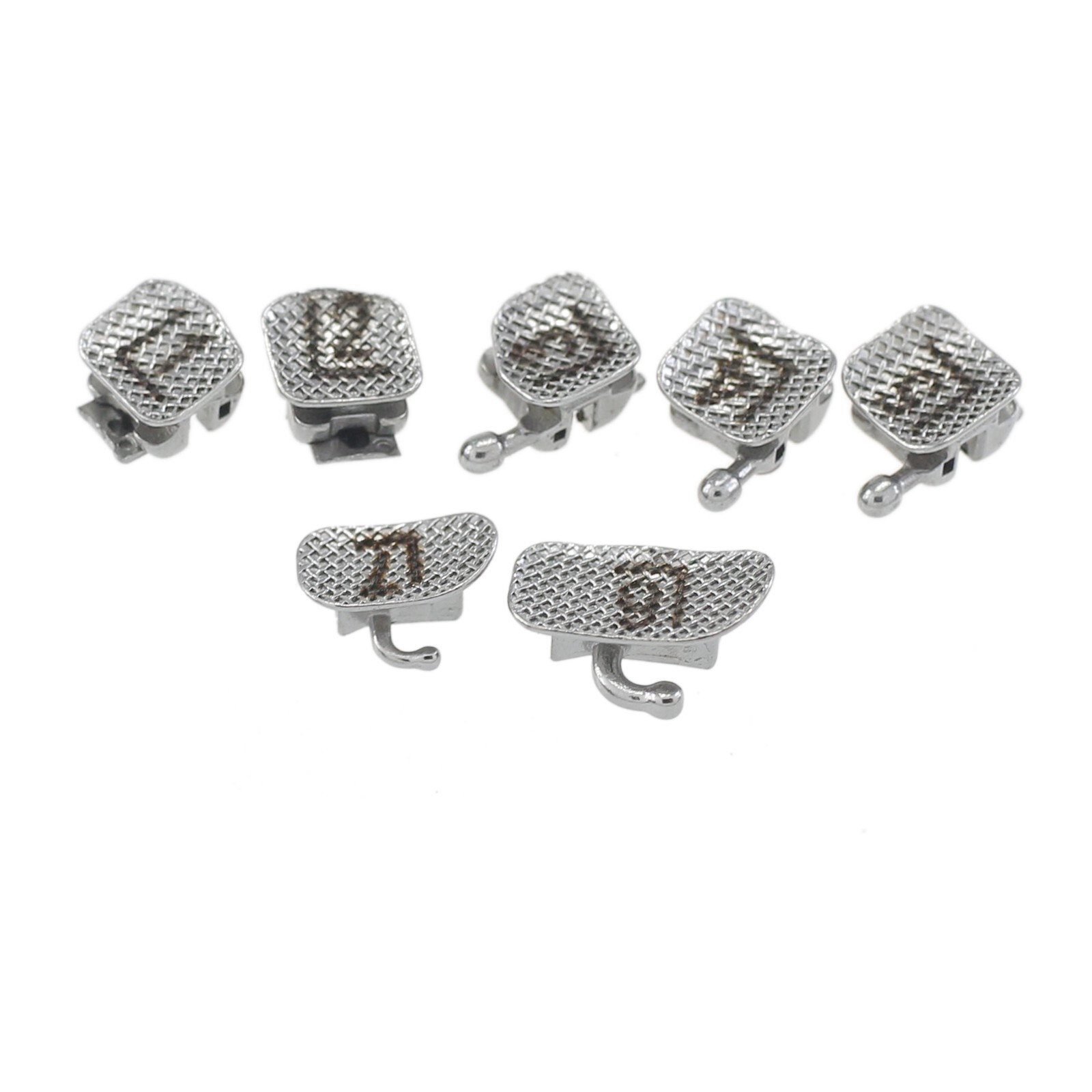 Dental Self Ligating Brackets Orthodontic Ceramic Metal Roth MBT Damon Empower