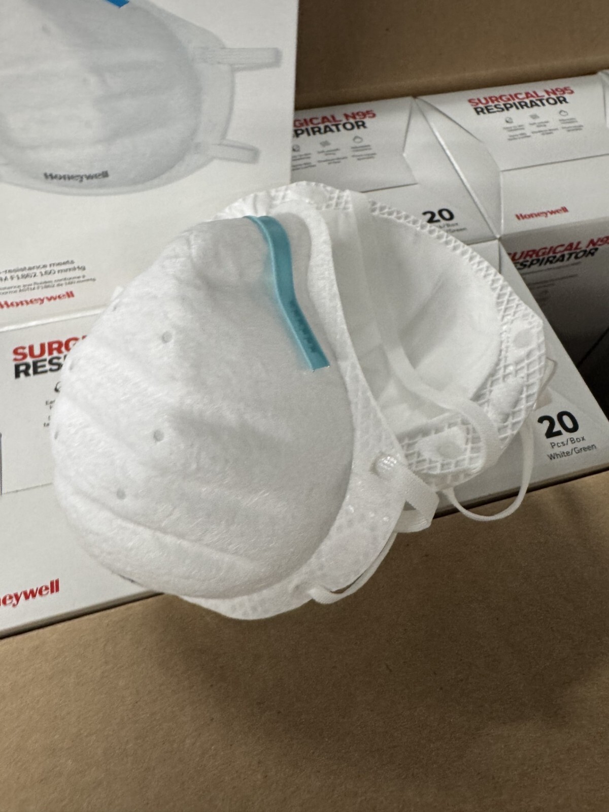 HONEYWELL SURGICAL N95 RESPIRATOR, SAFETY NIOSH-APPROVED,( CASE WITH 200 MASKS)