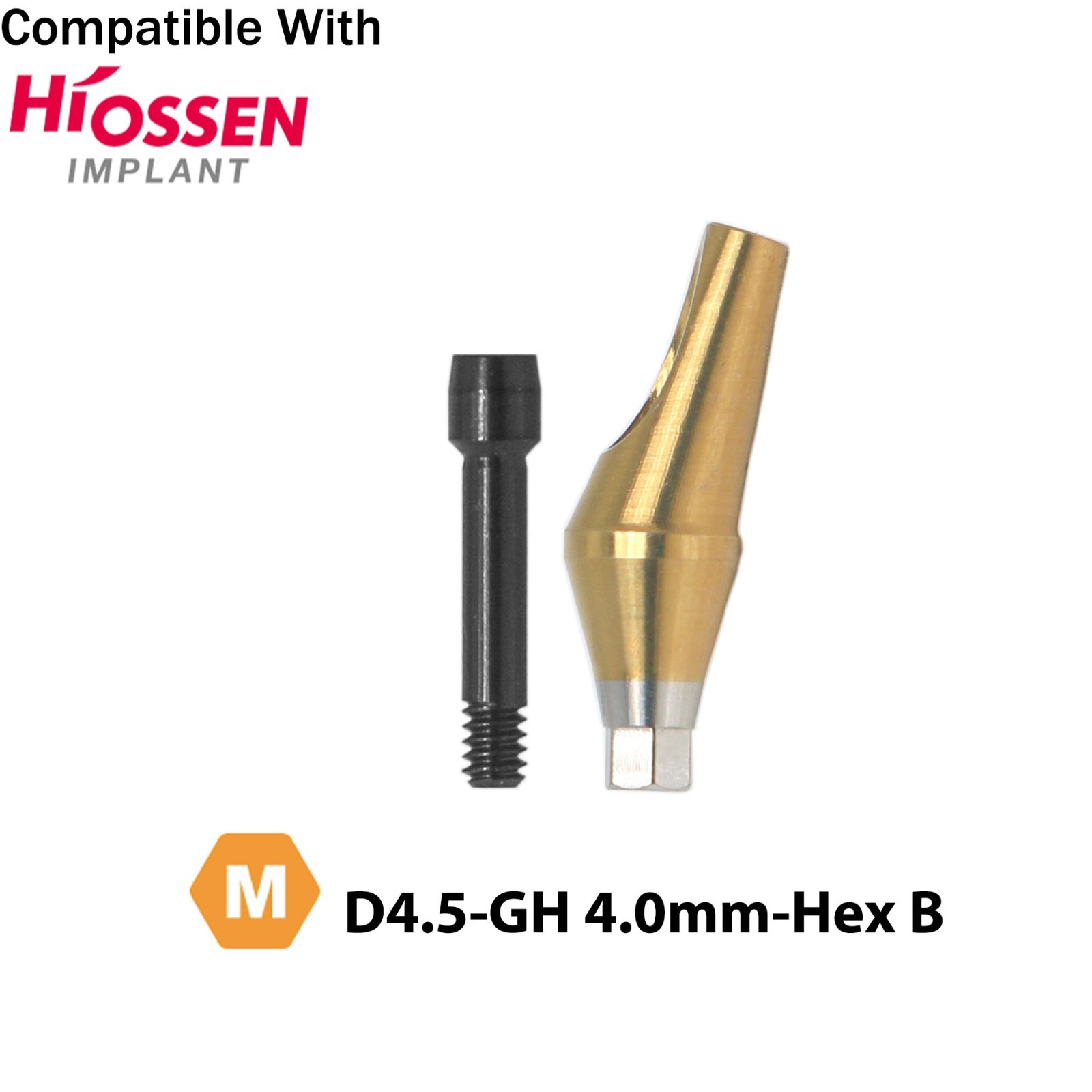 Dental 17° Angled Anatomic Abutment Mini /Regular Fit Hiossen Osstem TS Platform