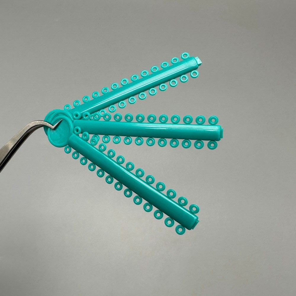 1040Pcs Dental Orthodontic Elastic Ligature Ties Rubber Bands for Brackets Brace