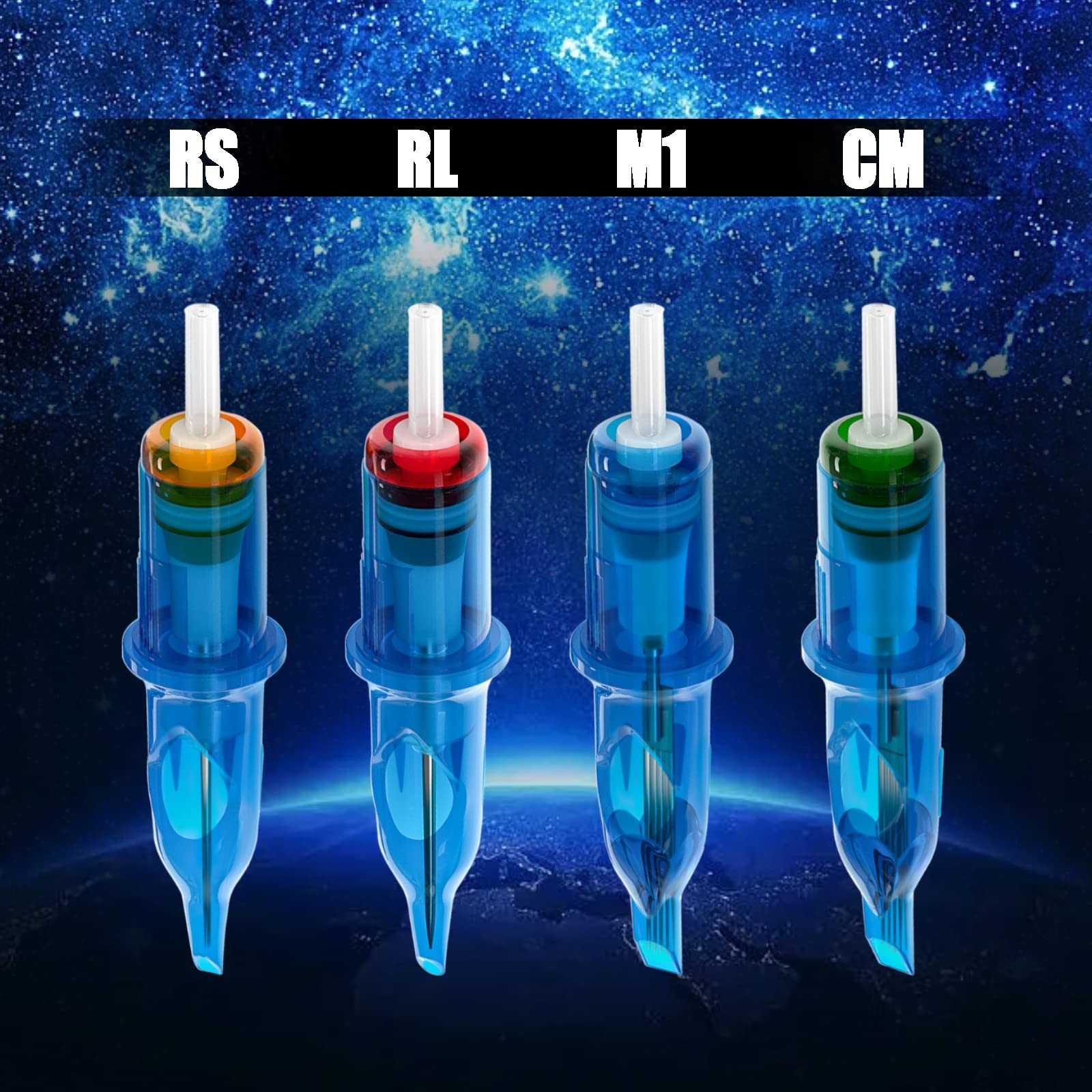 POSEIDON V3 Tattoo Cartridge Needles 30PCS Mixed Size 3RL 5RL 7RL 30MIX-10RL