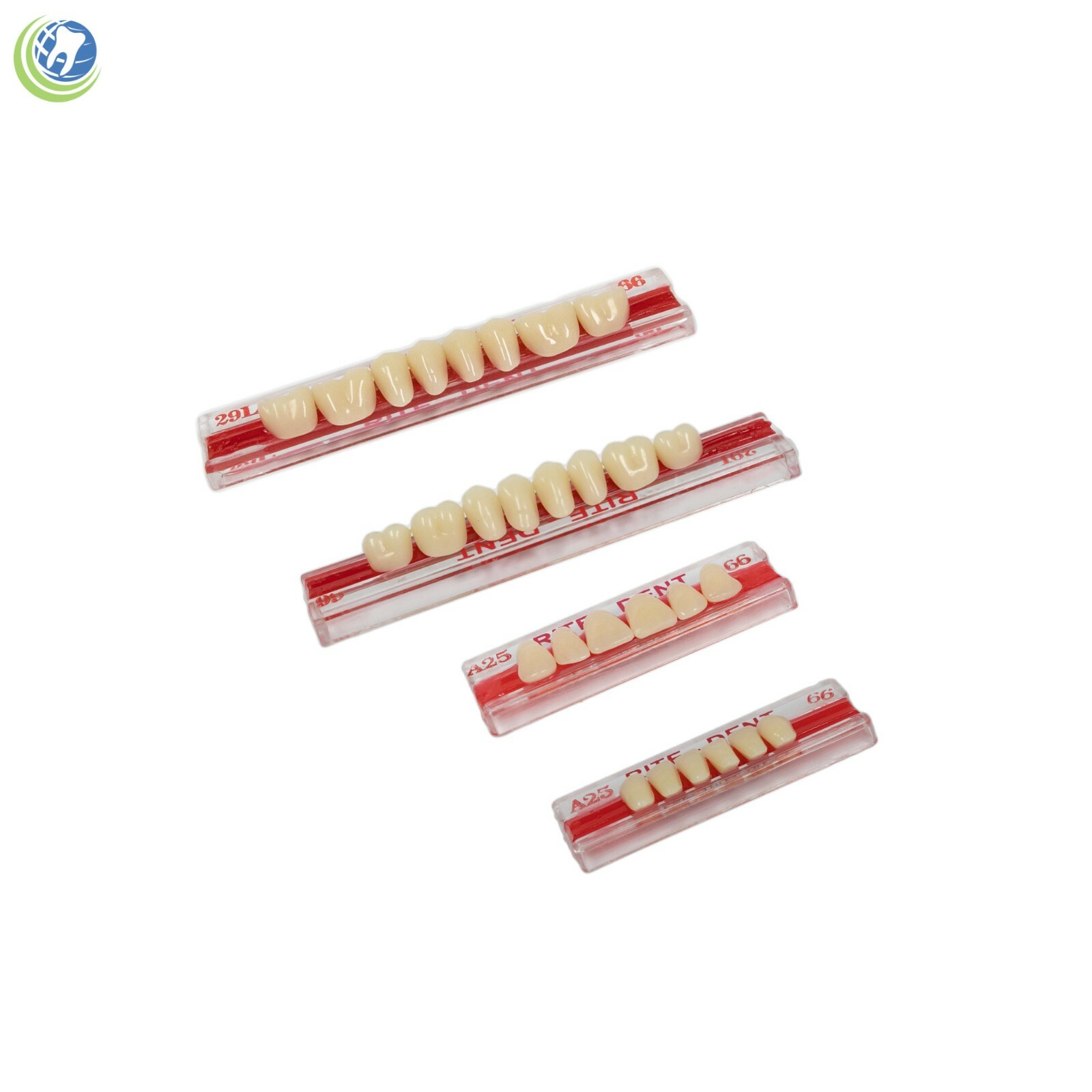 COMPLETE DENTURE UPPER & LOWER DYS REPAIR KIT W/ 28 TEETH – NO INSTRUCTIONS