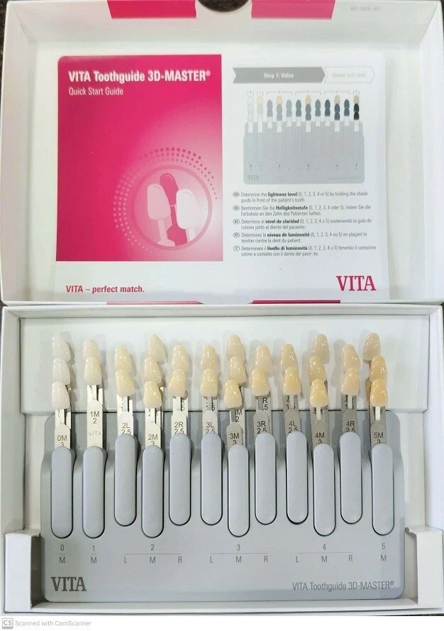 ORIGINAL VITA GERMANY 3D MASTER Dental Tooth ShadeGuide Natural 29 Colors