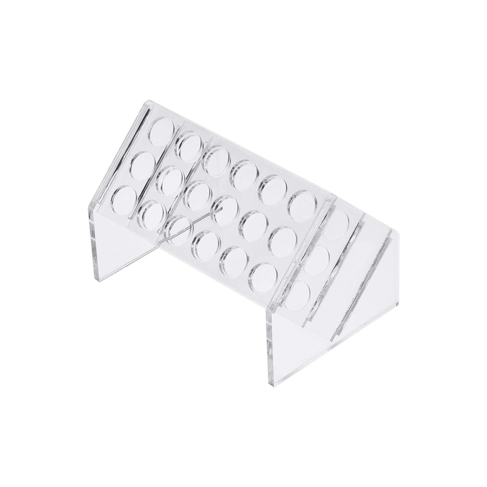 uxcell Slant Rack Acrylic Test Tube Holder 18 Wells for 10ml/15… FAST USA SHIP