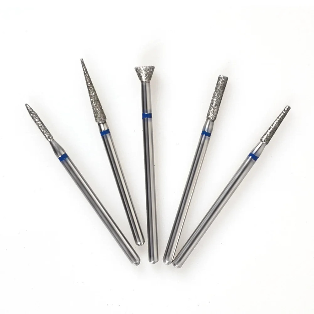 Dental Lab Polishing Burs Drills Tungsten Steel Carbide Bur HP 2.35mm 10pcs/set