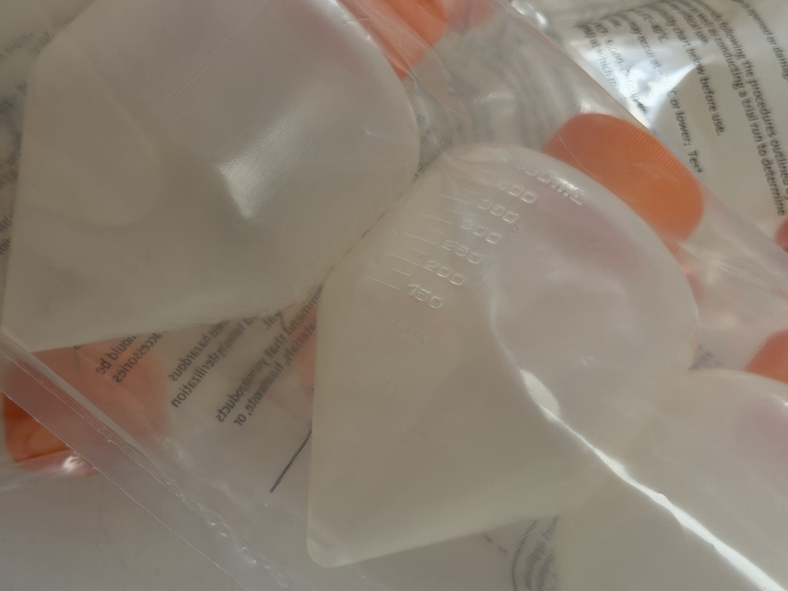 18 Corning 500mL Centrifuge Tubes REF 431123 Plug Seal Screw Cap Sterile Sealed