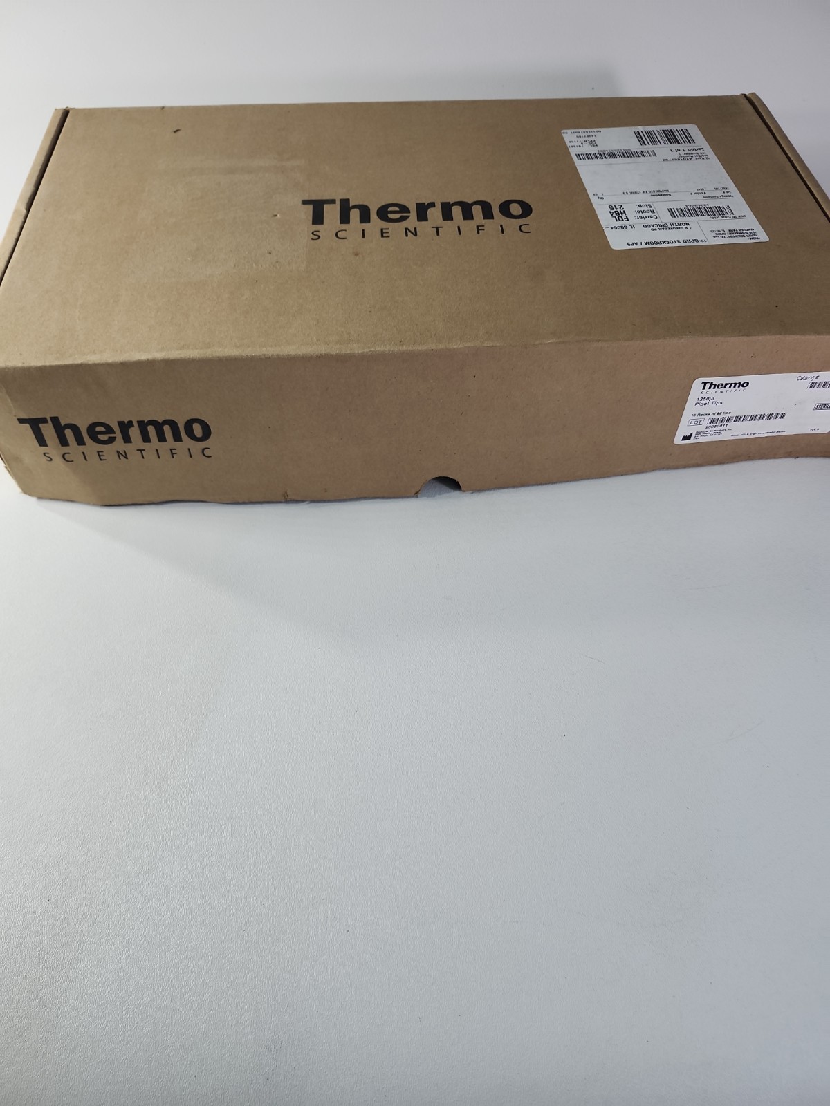 Thermo Scientific 8042 1250µL Pipette Tips Sterile 10 Racks of 96 New