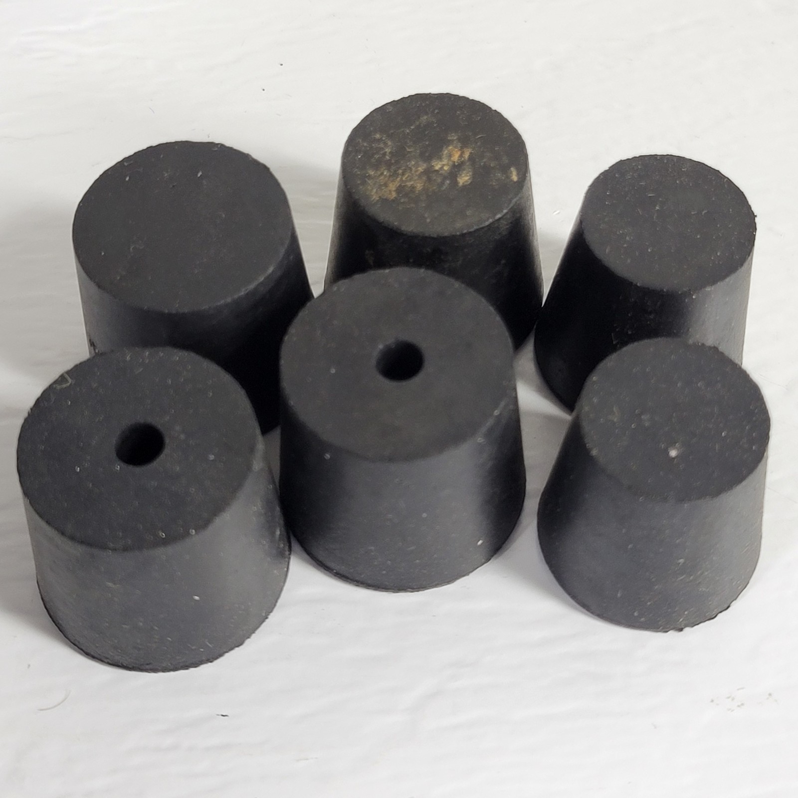 UNBRANDED Assorted Rubber Stops for Laboratory Glass Flasks, 43 Count Total