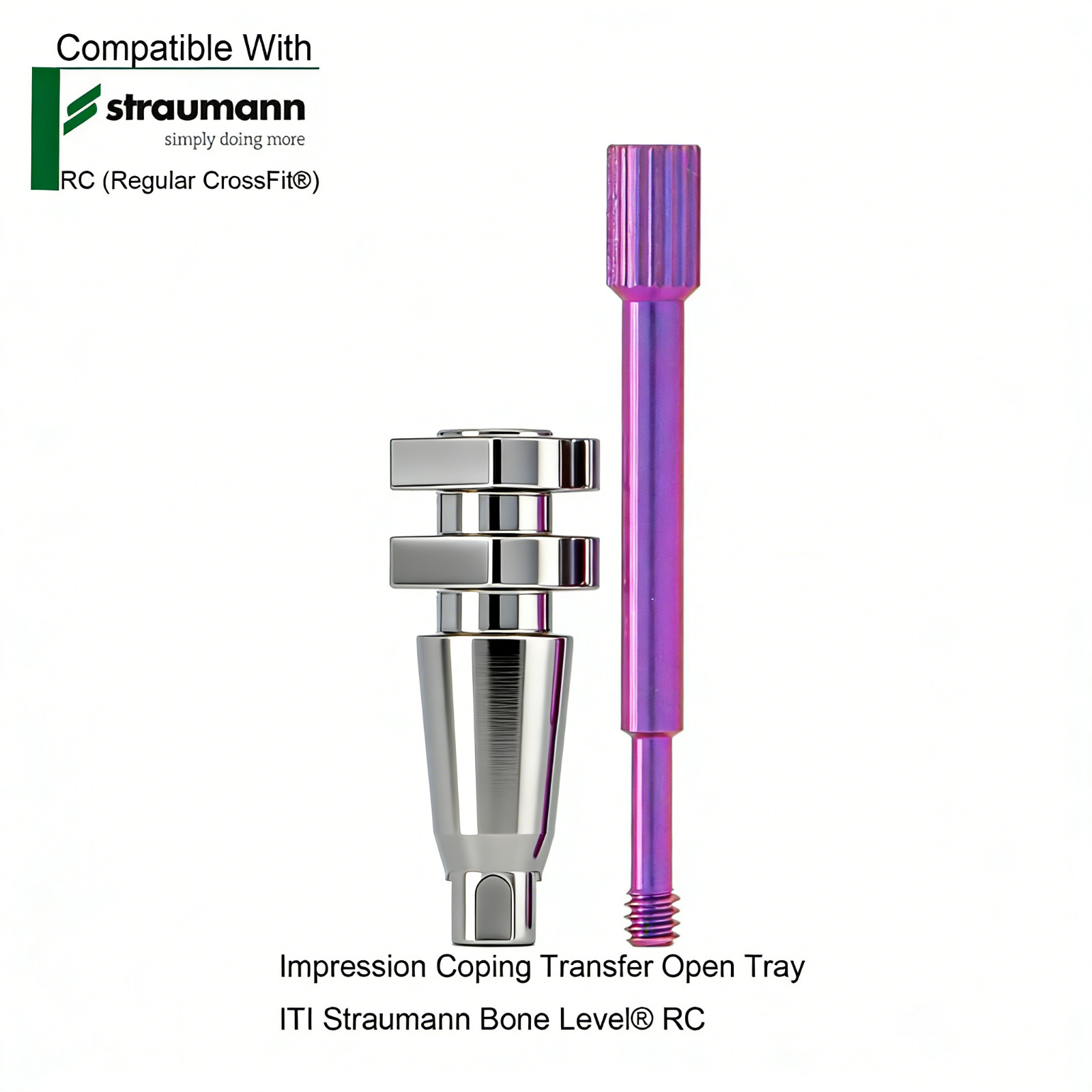 Dental Transfer Coping Open Tray Closed Tray Scan Body fit Straumann ITI Implant