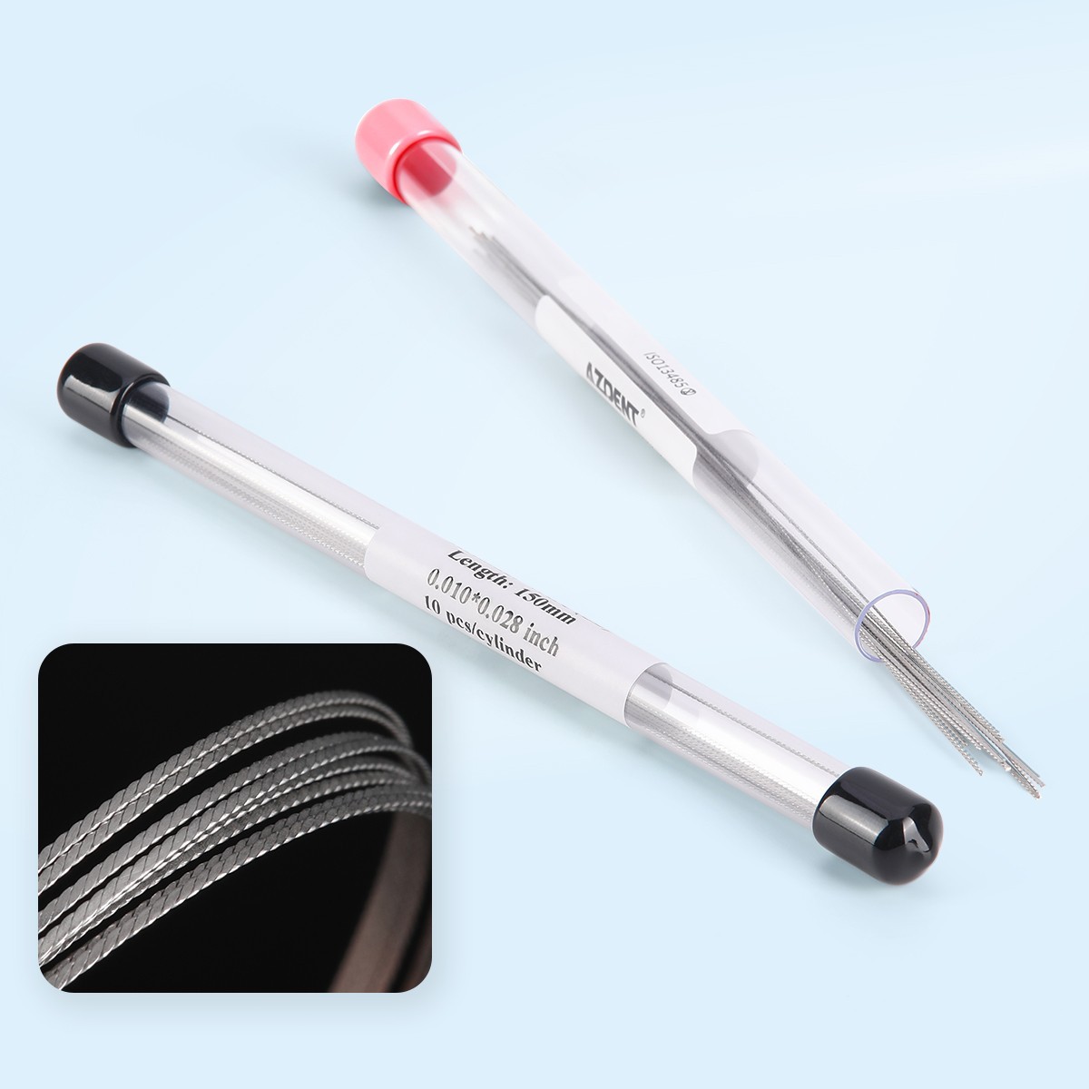 Dental Orthodontic Lingual Retainer Twist Wires Flat Lingual Stainless Steel
