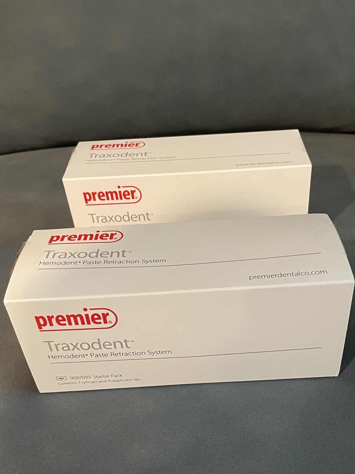 Traxodent Hemodent Paste Retraction System, 2 Starter Kits, 15 syringes + tips