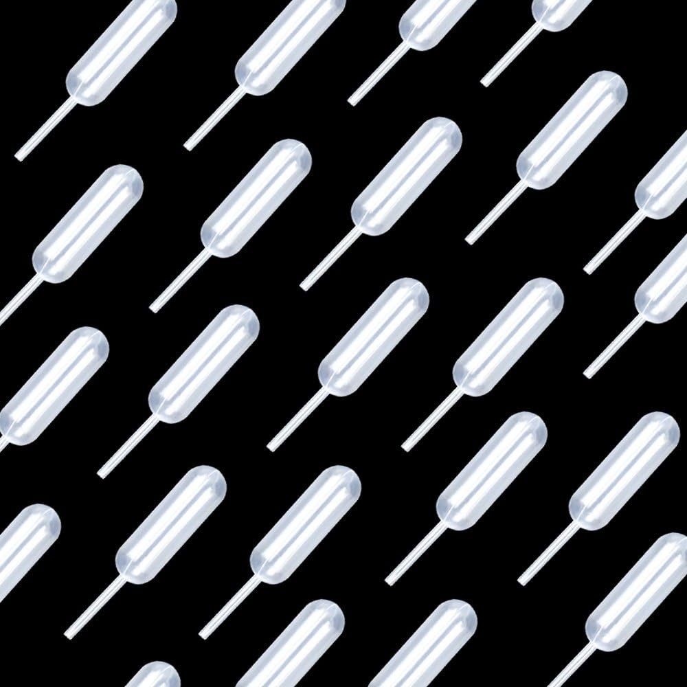 350 Heavy Duty Plastic Pipettes for Decorating Cupcakes, Chocolates and More