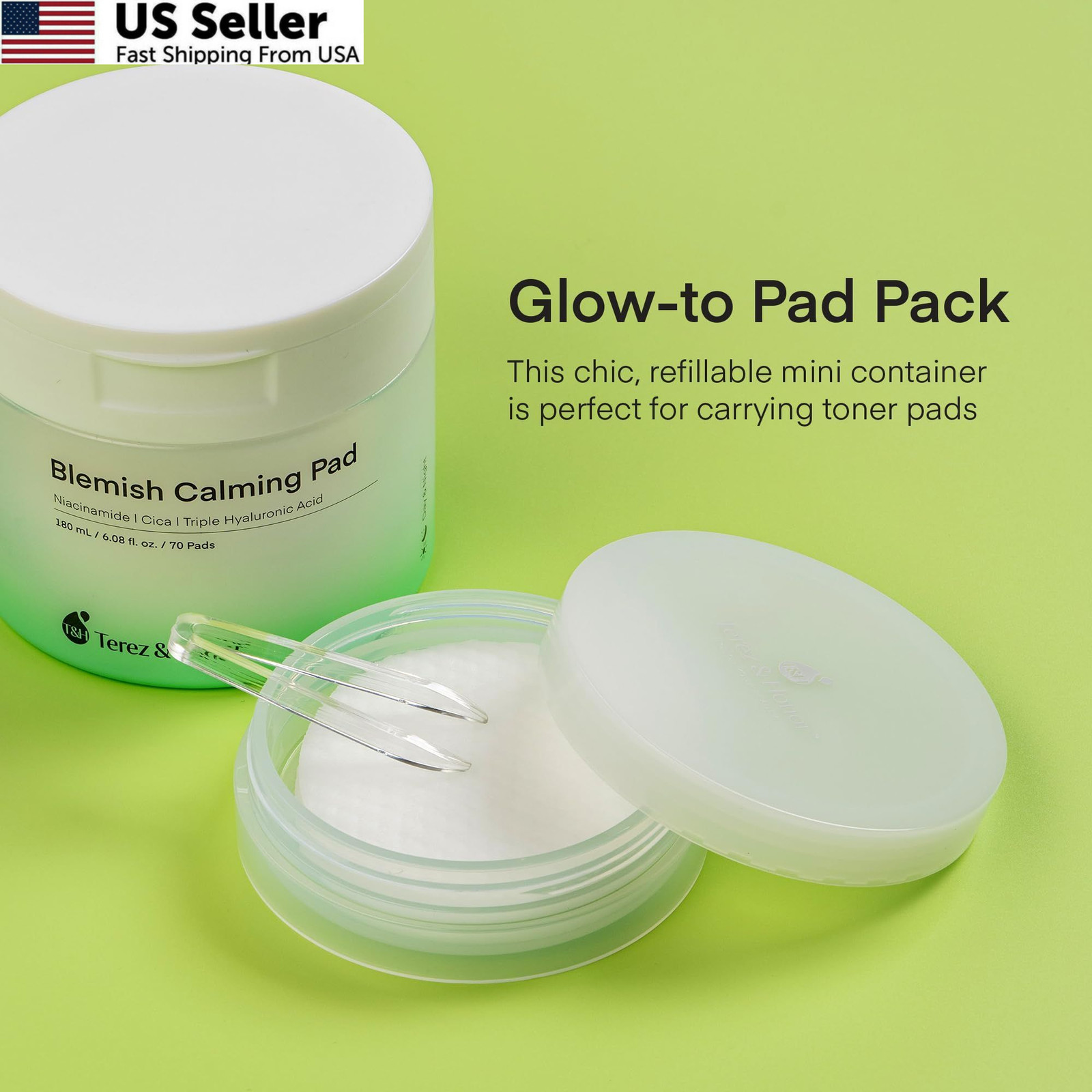 Small Travel Containers for Skincare: Korean Mini 1 Count (Pack of 1), White