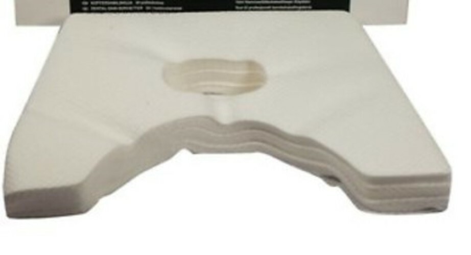 *50-Pieces* Coltene Ora-Shield Dental Dam Frame Size Napkins H00841