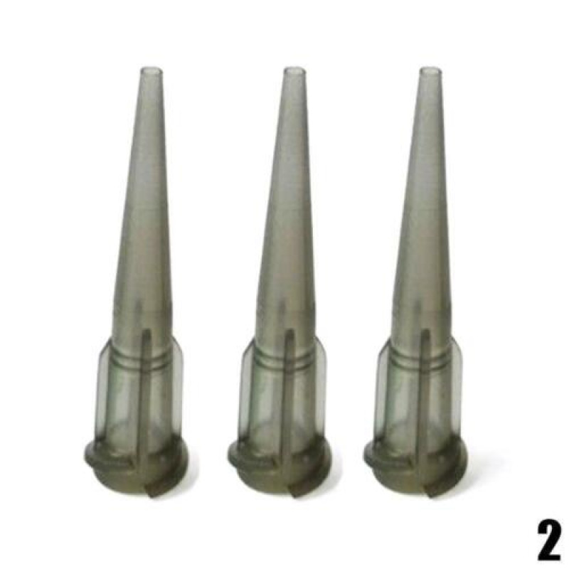 25PCS TT Blunt Glue Liquid Dispensing Needle Plastic Tapered