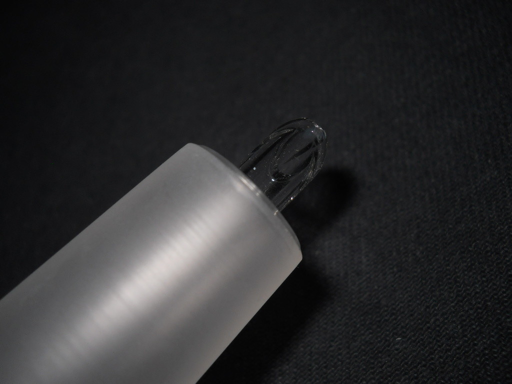 Chemglass 31mm ID Flange 24/40 Vacuum Filtration Adapter #3 Pluro Stopper, Chip