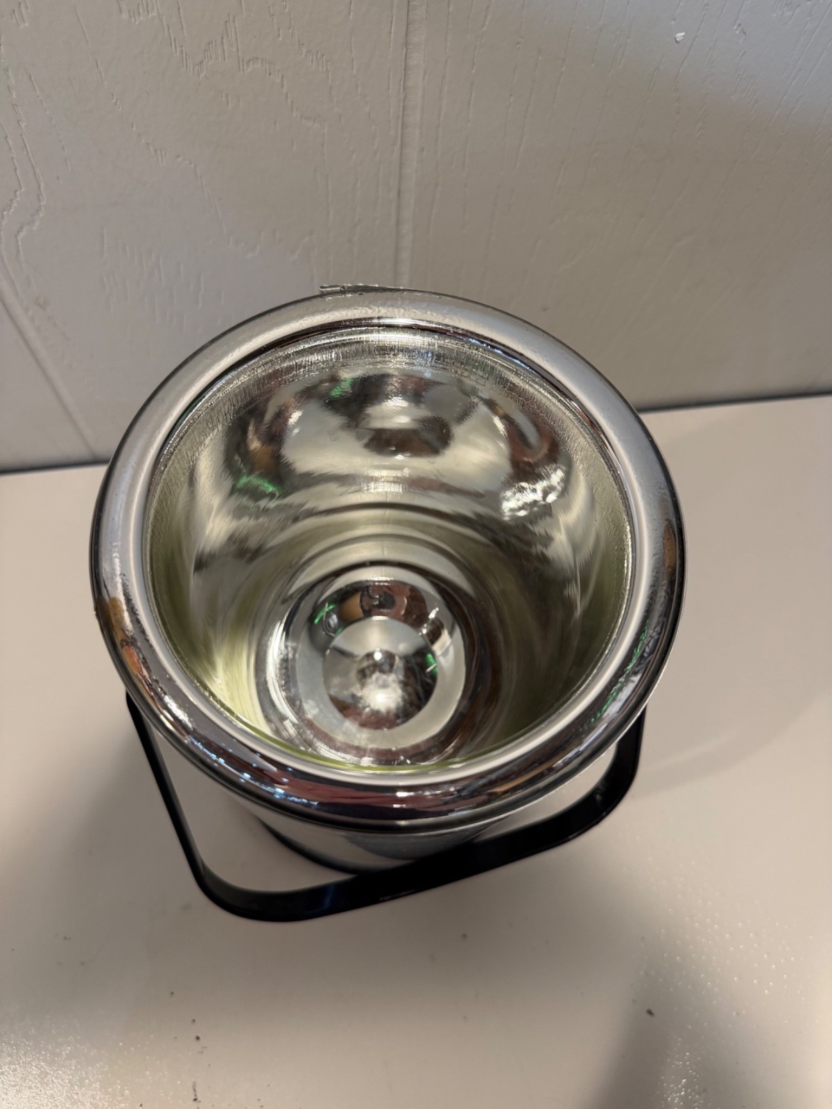 Fisherbrand 1900mL Glass Dewar Flask Metal-Cased with Handle 10-196-9 Lab Grade