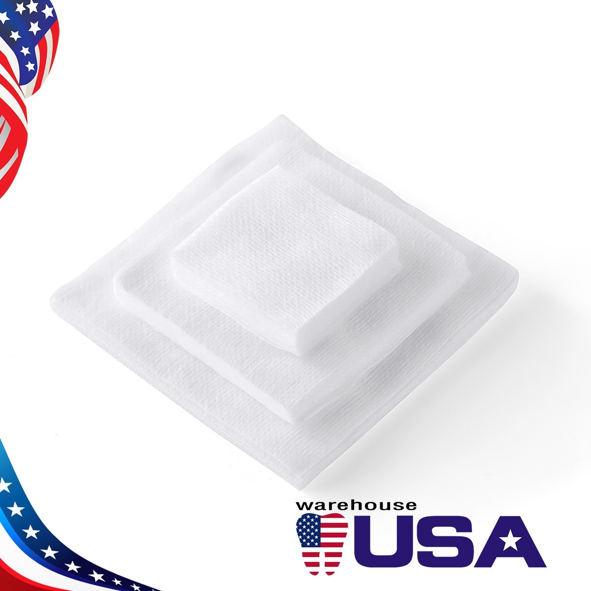 FDA Non-Woven Fabric Soft Felt Sheets Crafts Tear-Resistant 2X2/ 3X3/ 4×4 Inch