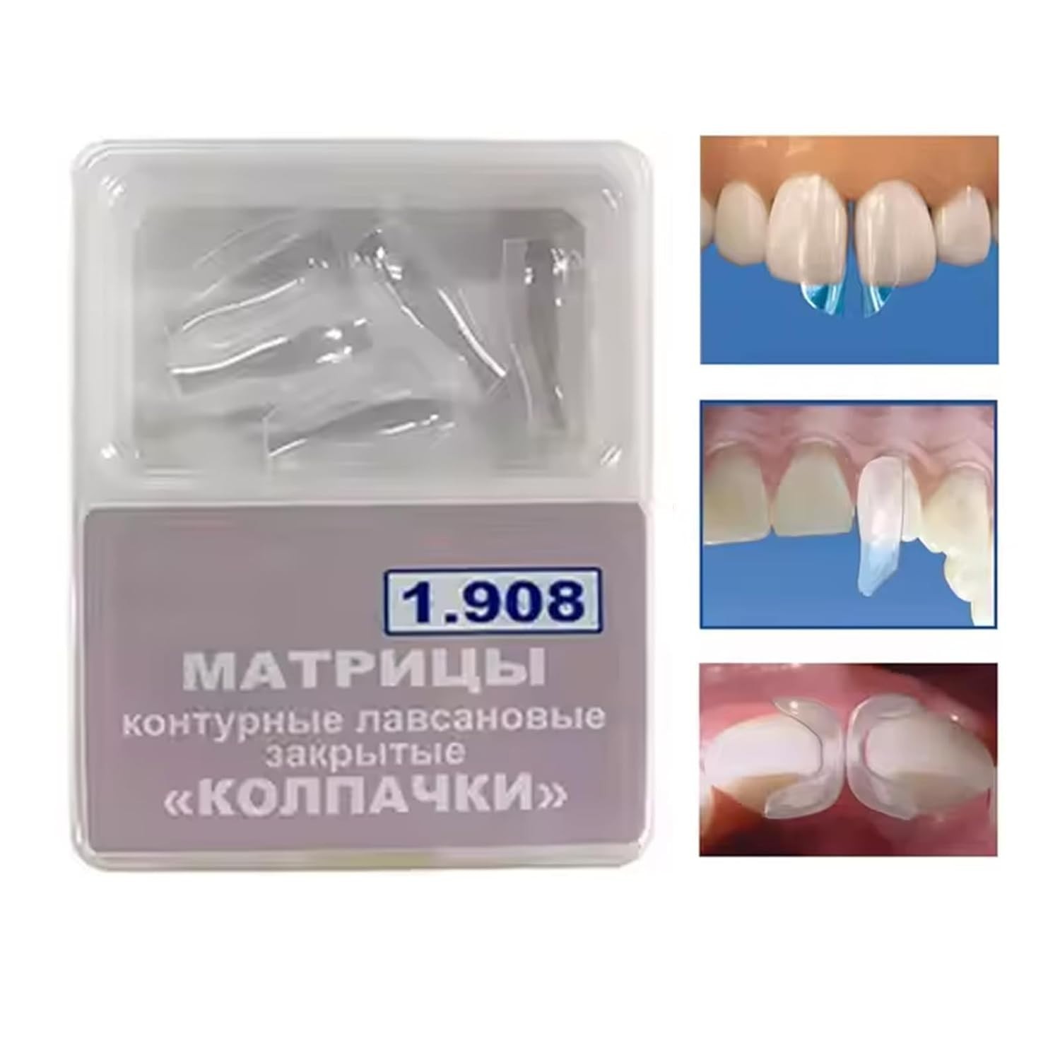 Dental Clear Matrix Anterior Matrices Bow BT Fits Bioclear L/M/S Matrice TOR VM