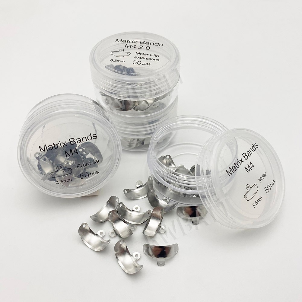 Dental Matrix Bands Ring Sectional Matrice Clamp Fit Garrison Palodent V3 System