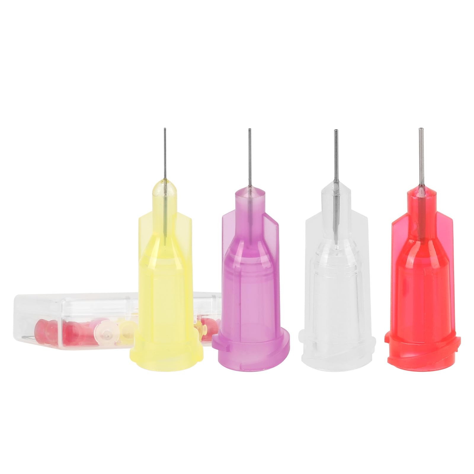 SANANTS 0.25 Inch 25 27 30 32 Gauge Microtrace Blunt Tip Dispensing Syringes …