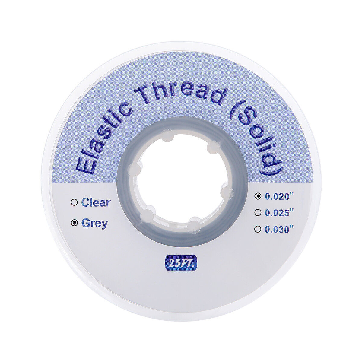 Dental Ortho Elastomer Powerful Solid Elastic Thread Rope 0.020/0.025/0.030