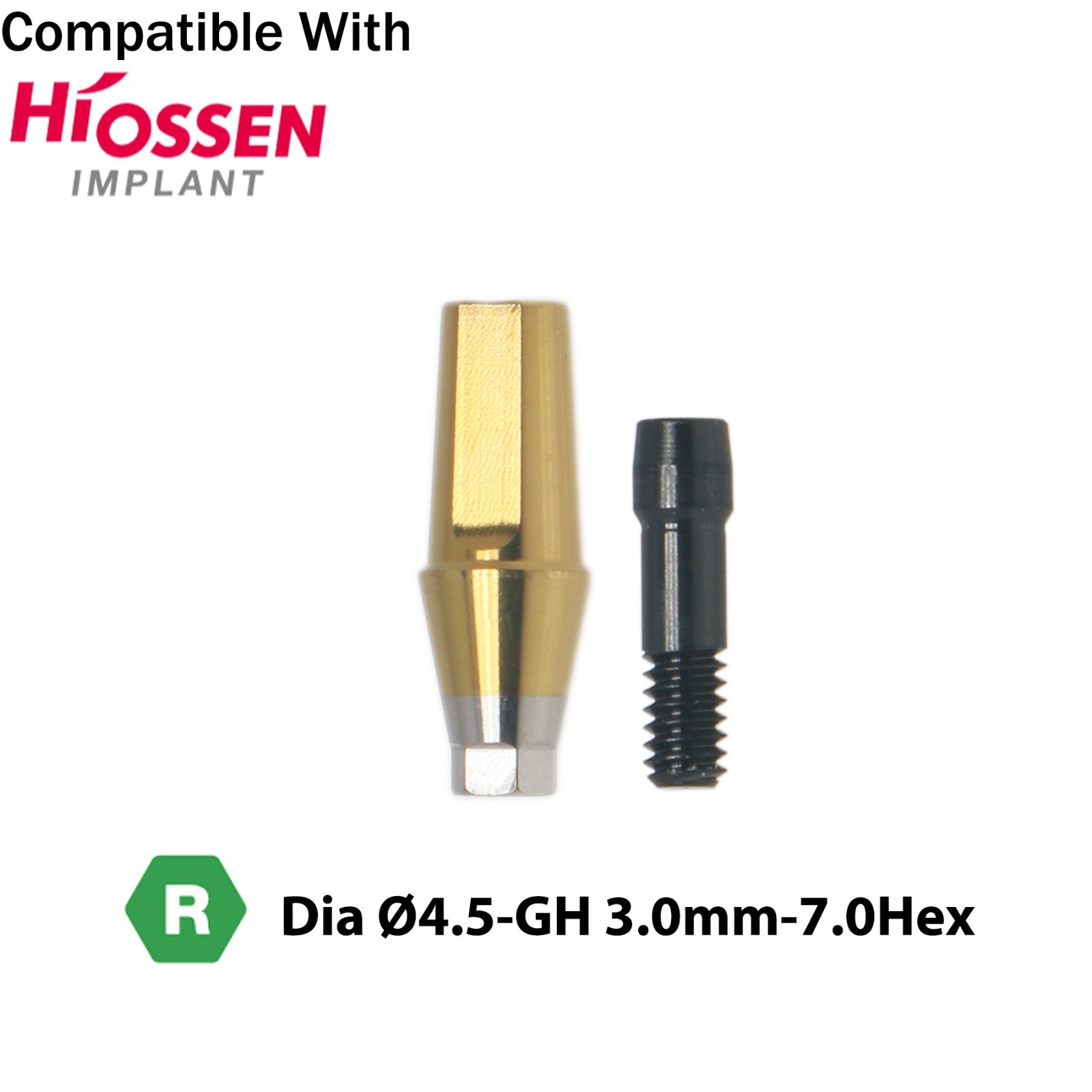 Dental Titanium Straight Transfer Abutment Mini/Regular for Osstem Hiossen TS