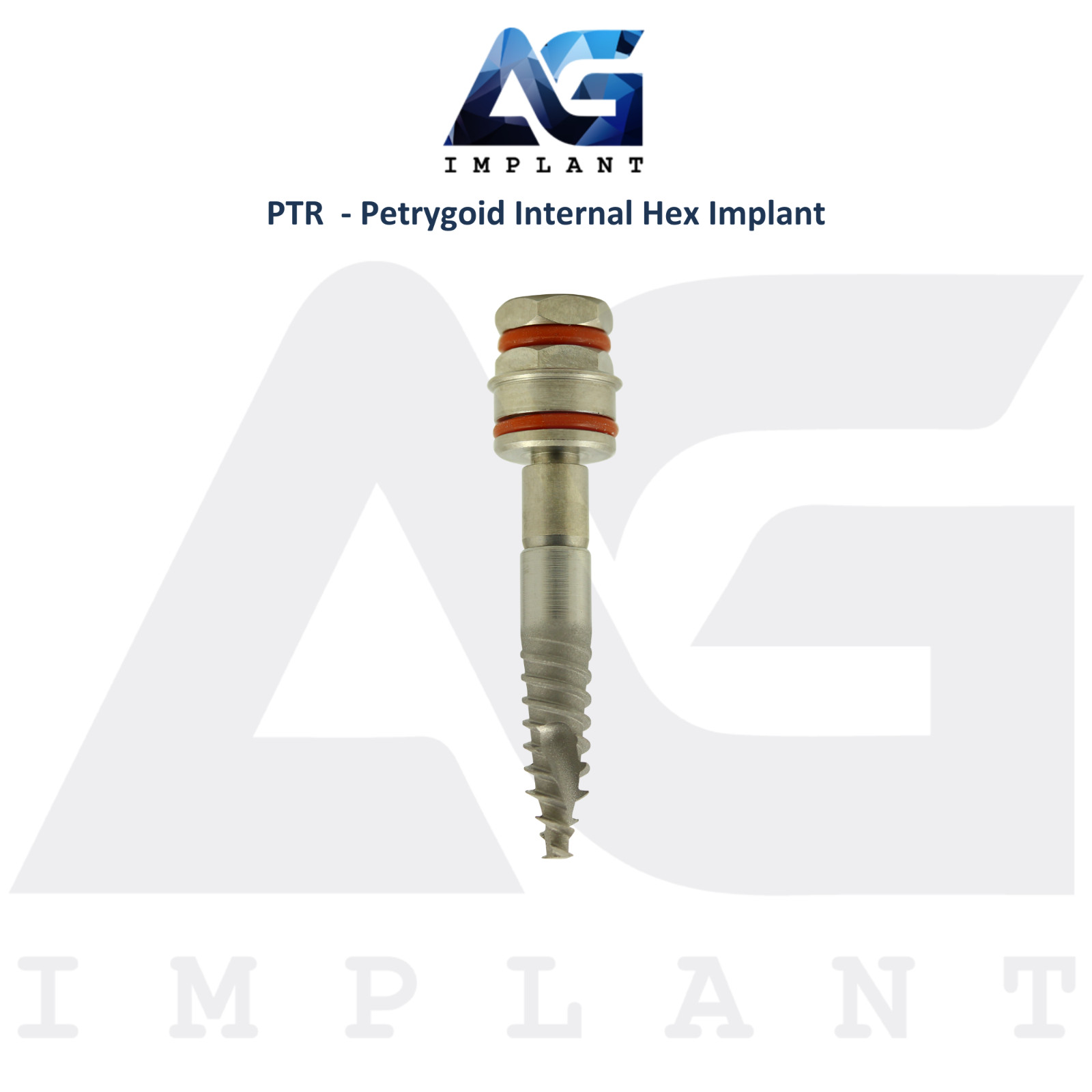 5 PTR – Petrygoid Int Hex Dental Fixture 2.42mm Connection System Ø4.2mm RBM