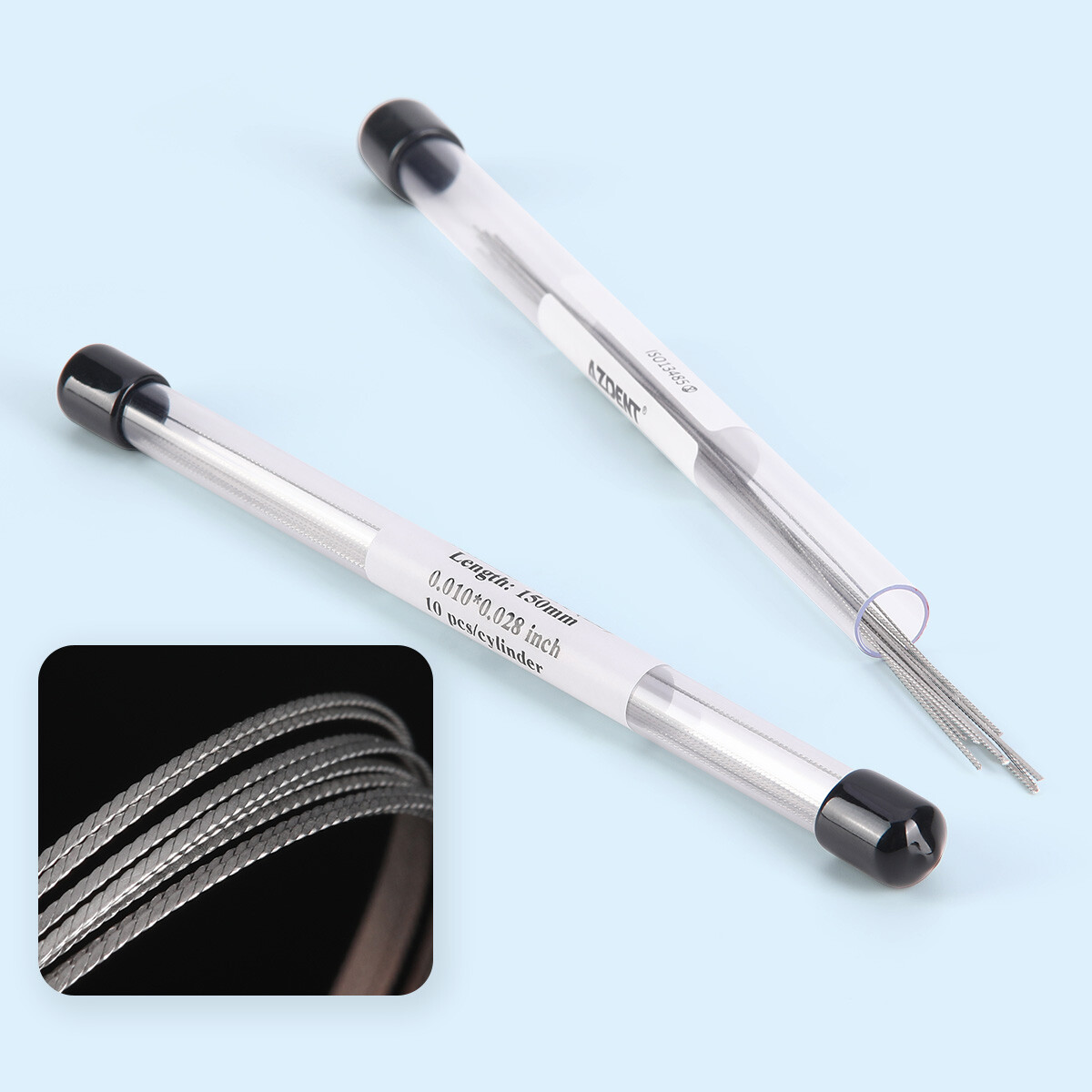 Dental Ortho Wire Preformed Ligature Ties Long Short Twist/Lingual Retainer Wire