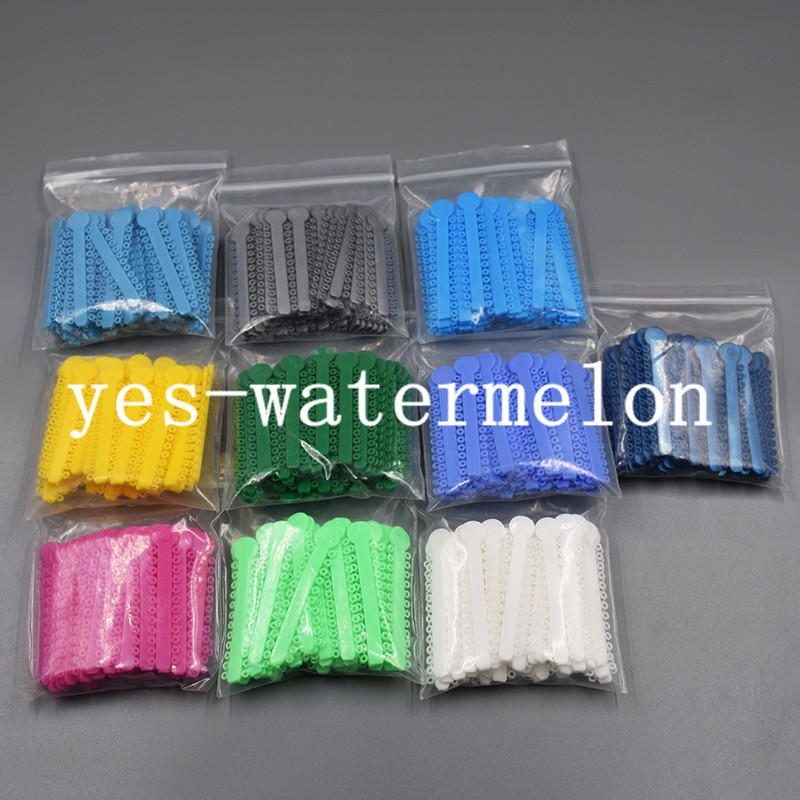 1040/ Dental Ortho Elastomeric Ligature Tie Elastics Rubber Bands Brace O-Ring