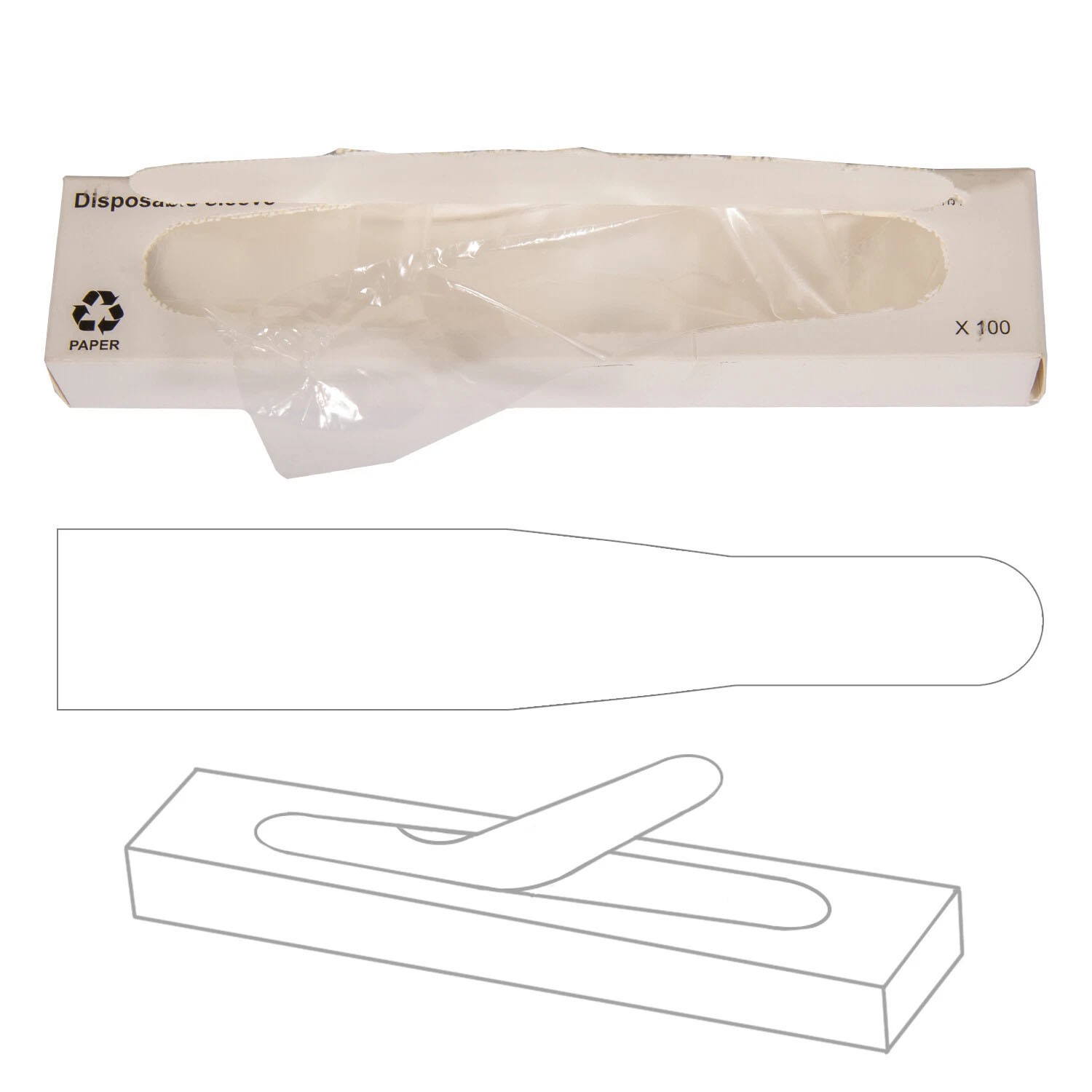 500pcs Dental isolation Sleeve Cover for Woodpecker Iled Curing Light Head 10″