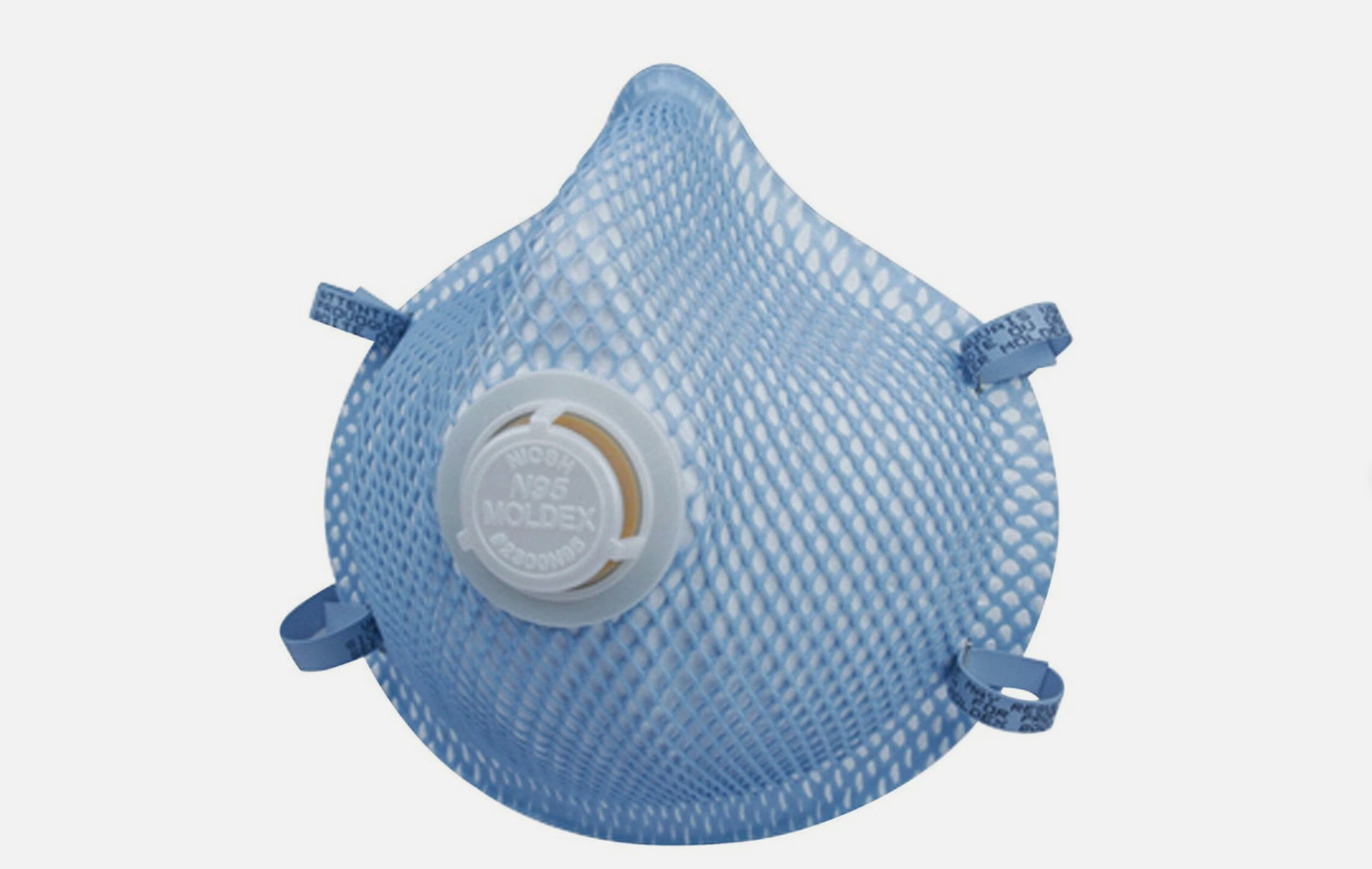 Moldex 2300 N95 Particulate Respirator Mask w/ Breathing Exhalation Valve 10/Box
