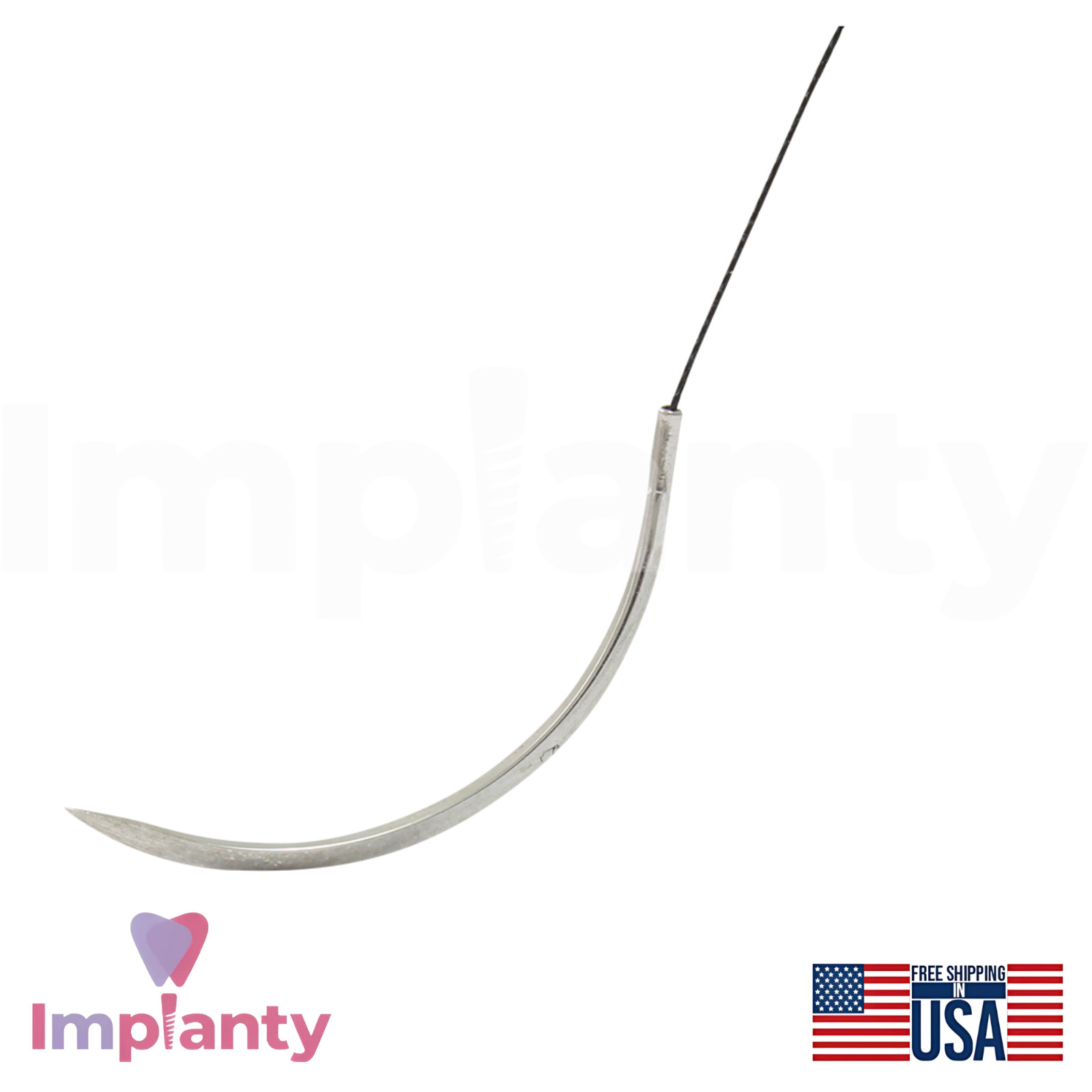 GDT Dental Thread SteriIe Individual Packs 12pcs 3/8 Circle 20.0mm Reverse