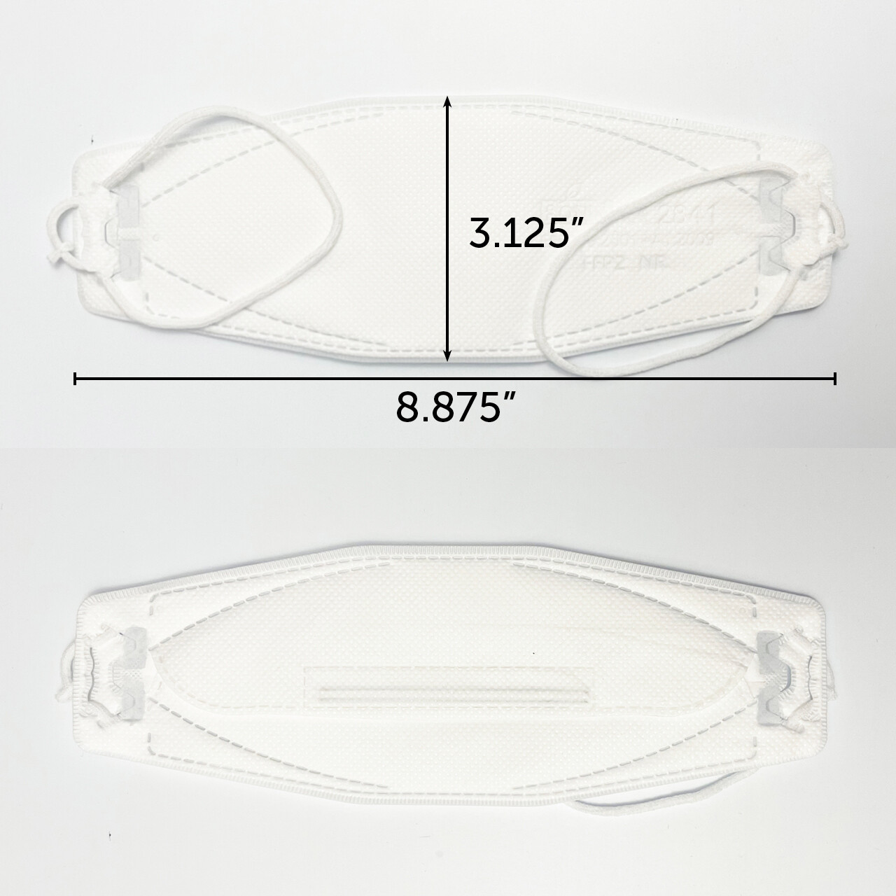 2 PACK KF94 WHITE Protective Face Mask Adult Size KFDA Certified Made In Korea