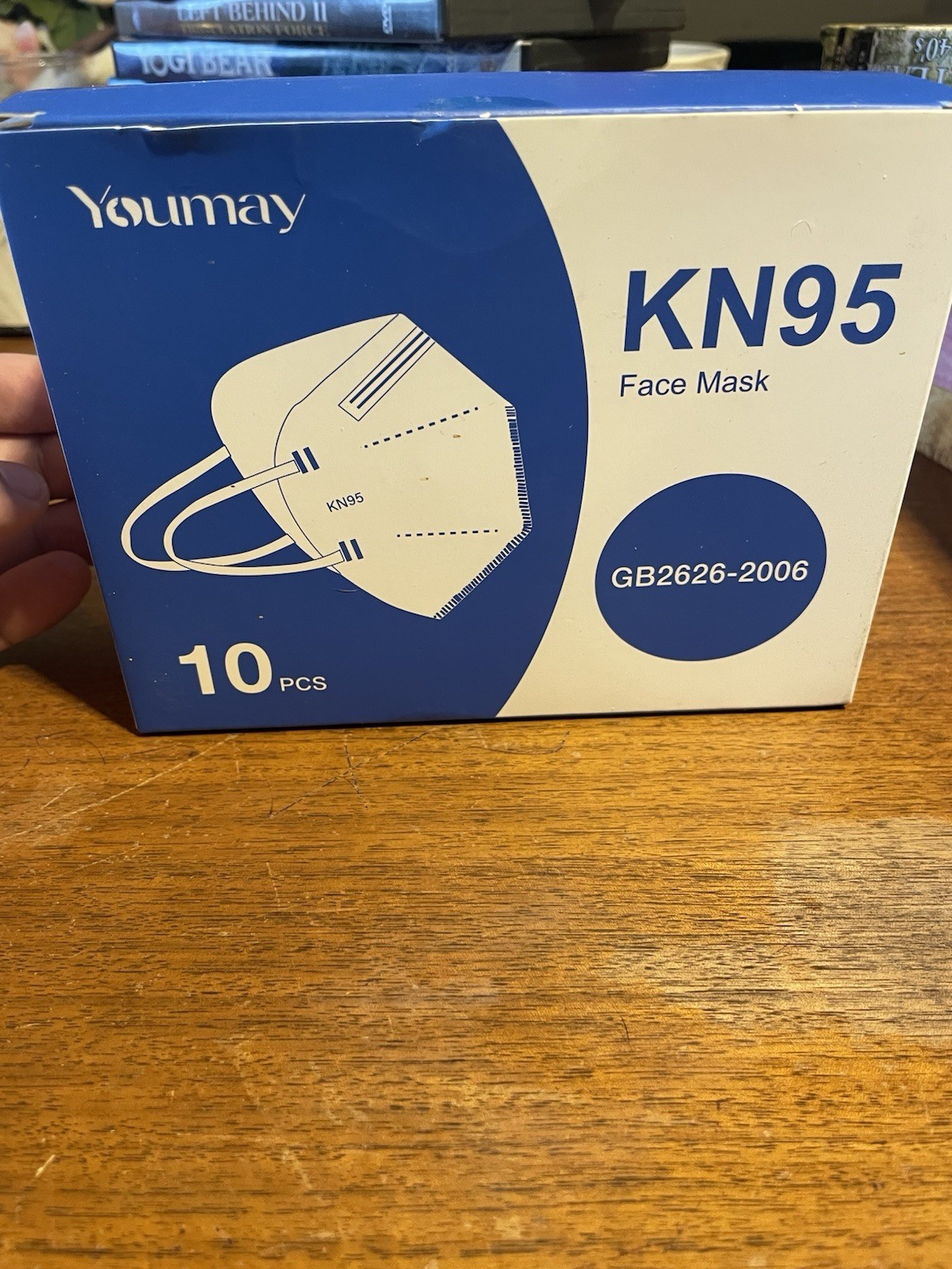 KN95 Face Mask – Box of 10 – Individually Packaged – GB2626-2006 Certified.