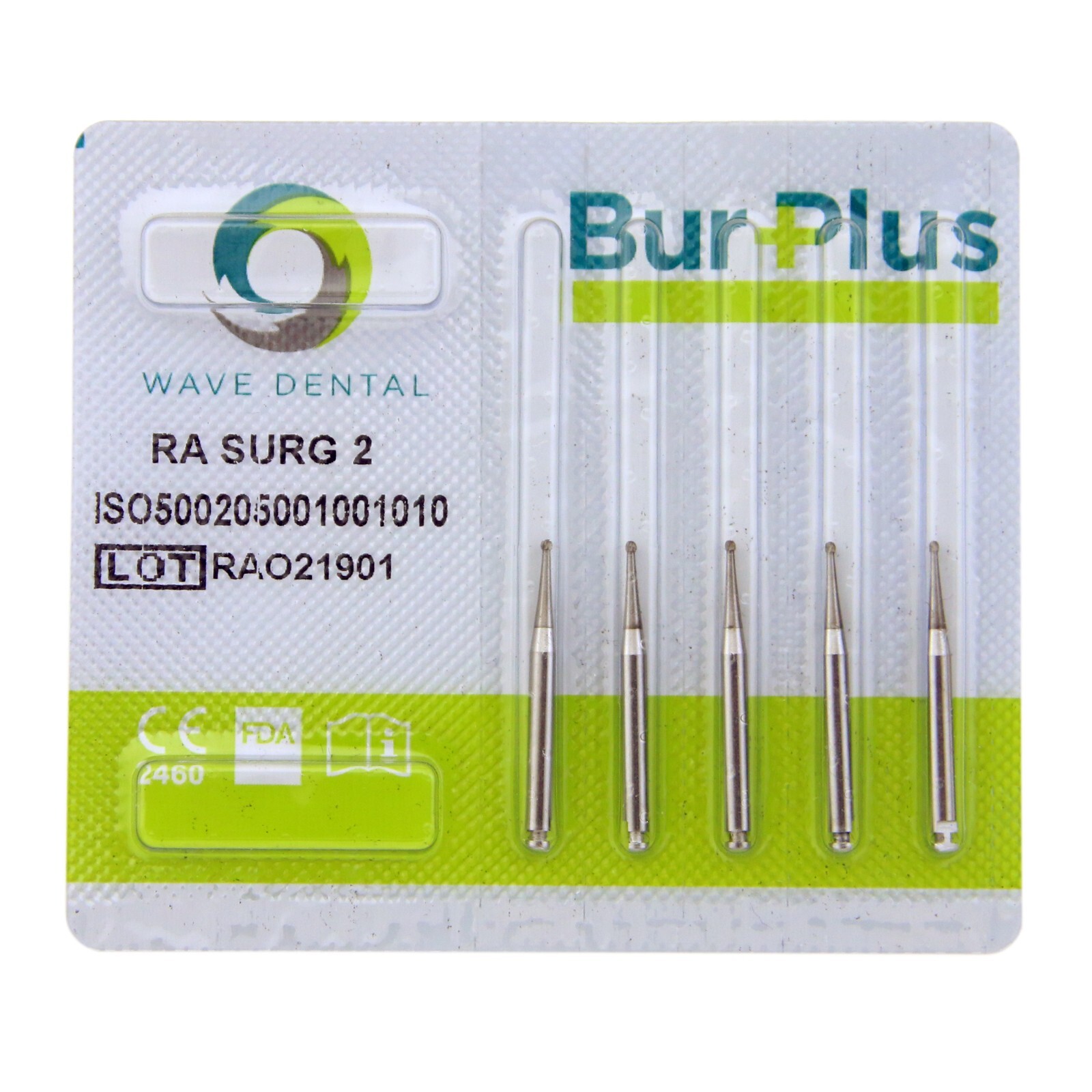 Wave Dental Carbide Bur Latch for Slow Speed Contra Angle RA 22mm Surgical 26mm