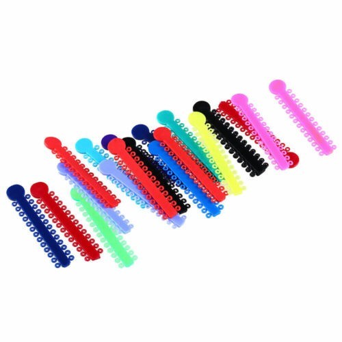 Dental Orthodontic Ligature Ties Elastics Rubber Bands /Round Niti Archwire