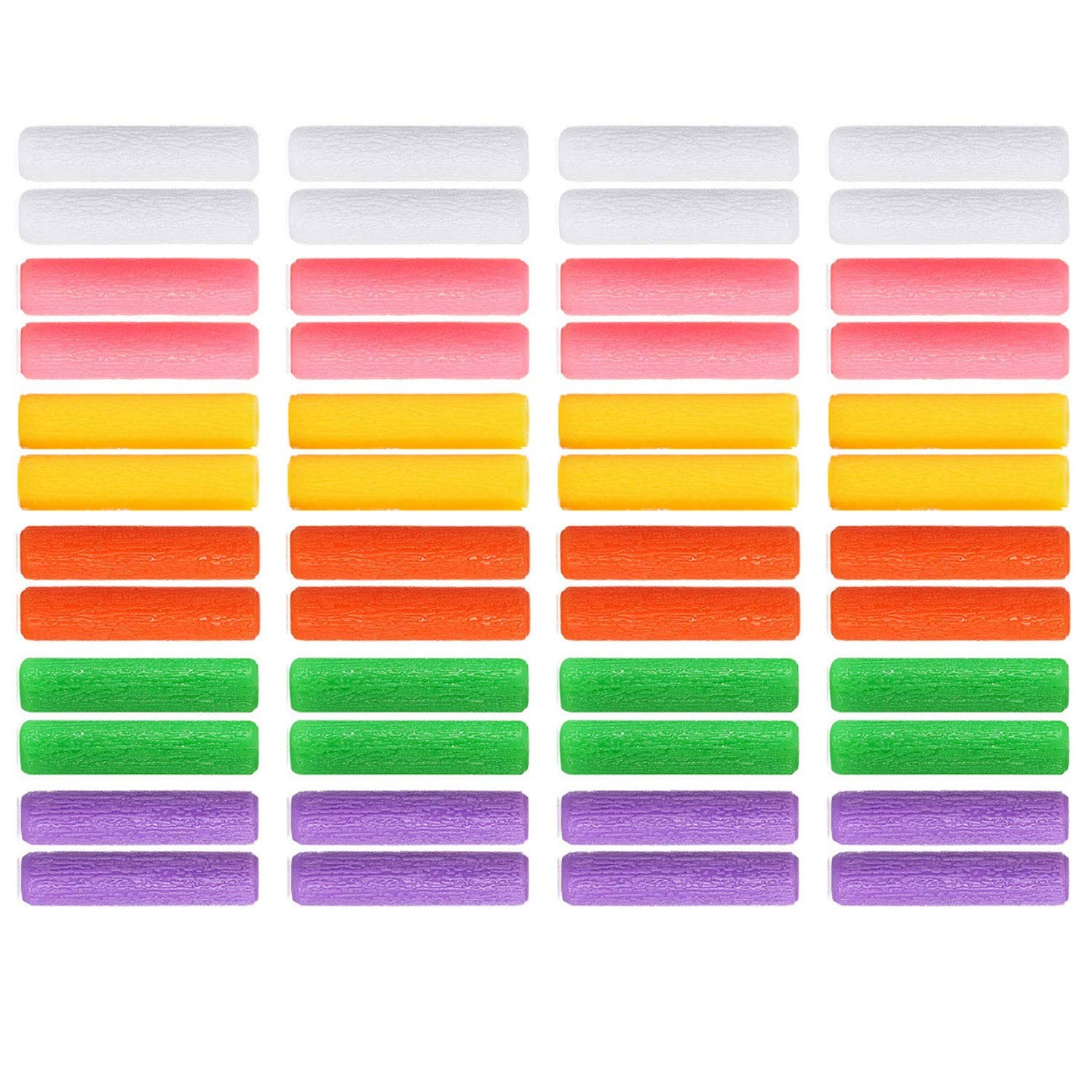 48 Pcs Colorful Orthodontic Aligner Chewies for Aligner Chompers Aligner 6 Color