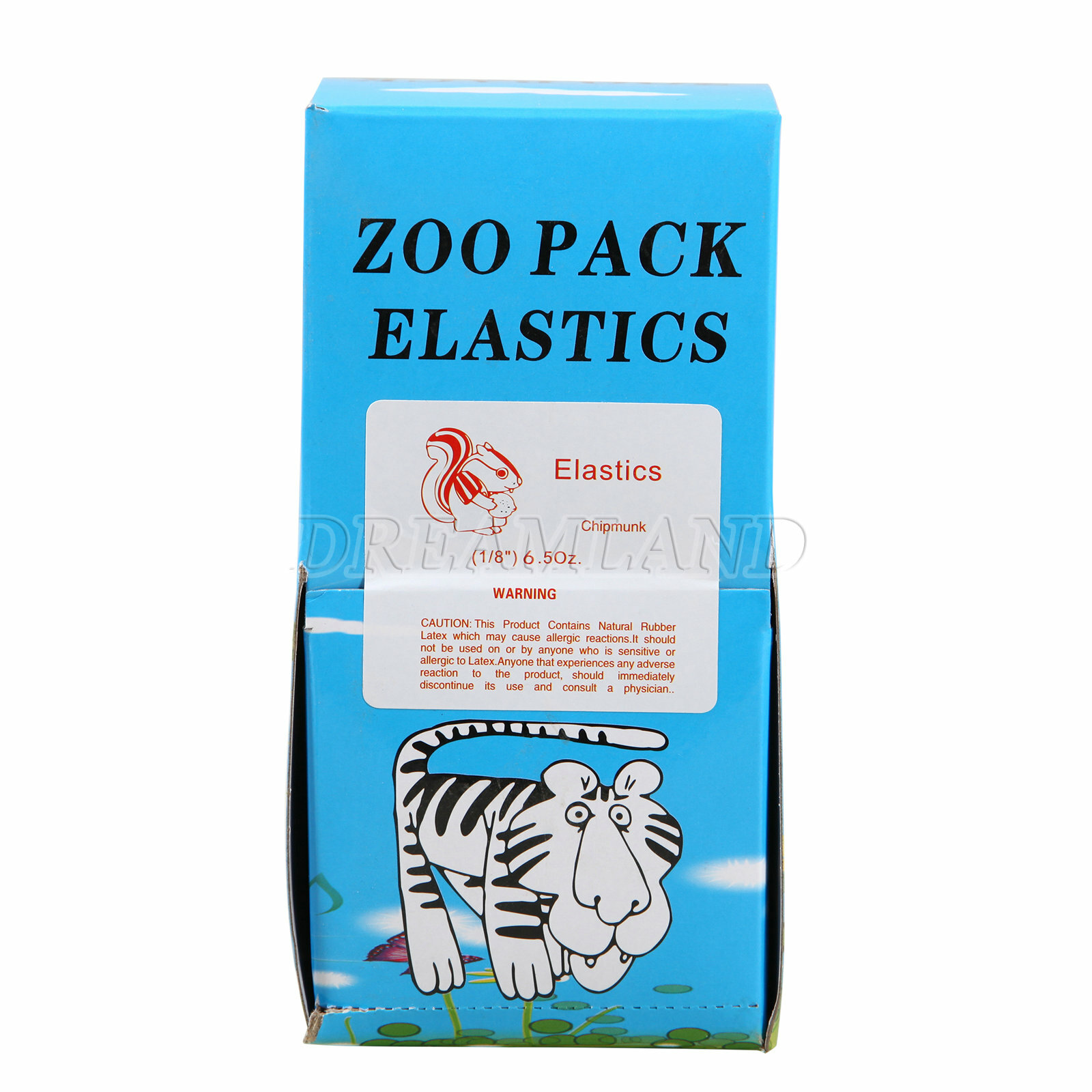 1 Box Dental Orthod Rubber Bands Elastics Latex Braces 6.5 oz 1/8” Chipmunk