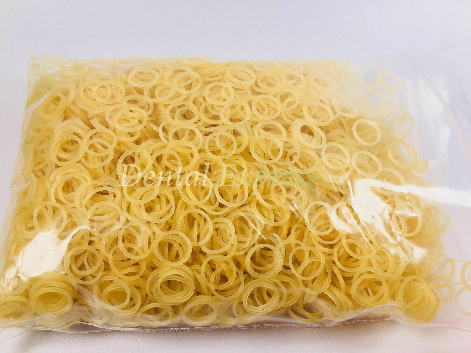 5000pcs Dental Orthodontic Rubber Bands Elastics Ligature Ties 2.5/3.5/4.5/6.5OZ