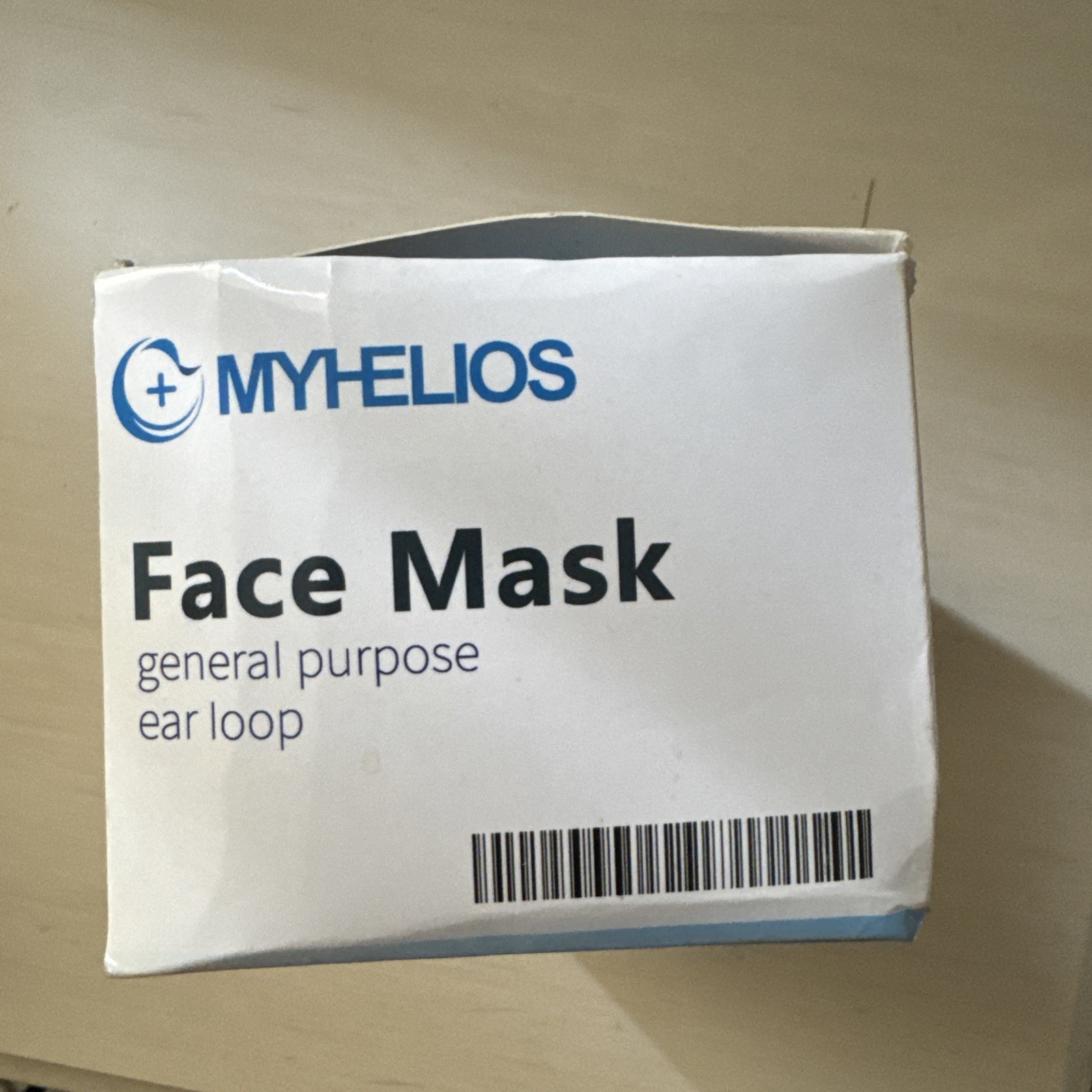 Myhelios Disposable Face Mask Hypoallergenic Comfort Breathable Qty 50 NIB Med